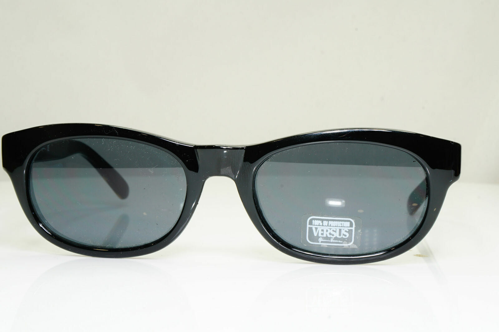 Versus Gianni Versace 1996 Vintage Black Unisex Sunglasses MOD E54 COL 852 28708
