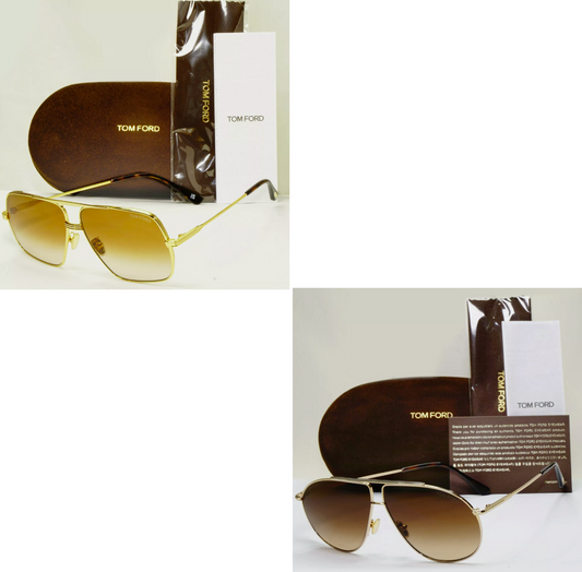 2 x Tom Ford Sunglasses (TF 825 28F) and (TF 735-H 30F)
