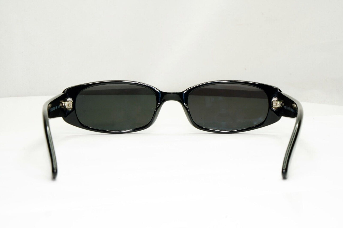 Gucci Sunglasses 1997 Vintage Black Retro Rectangle Small GG 2452/S E5W 210125