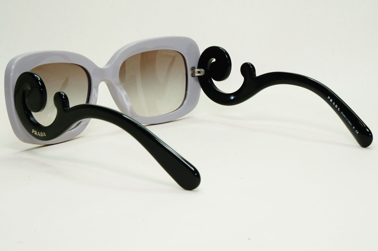 Prada Sunglasses Swirl Baroque Square Lilac Black PR27OS SPR 27O QE0-0A7 250924