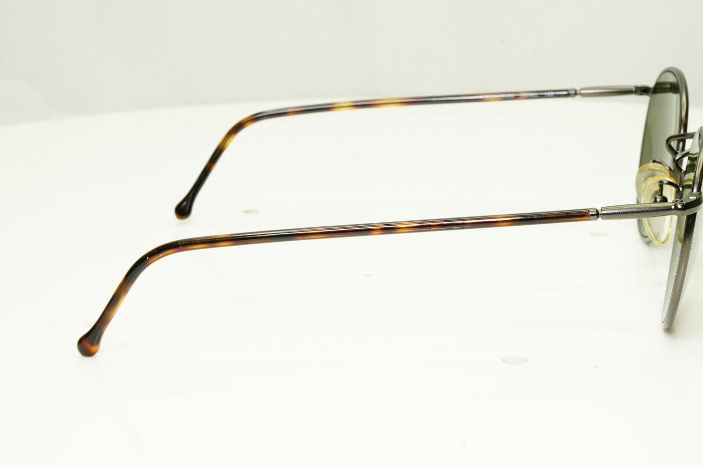 Giorgio Armani 1997 Vintage Sunglasses Gunmetal Green Mirror 639 905/36 49mm
