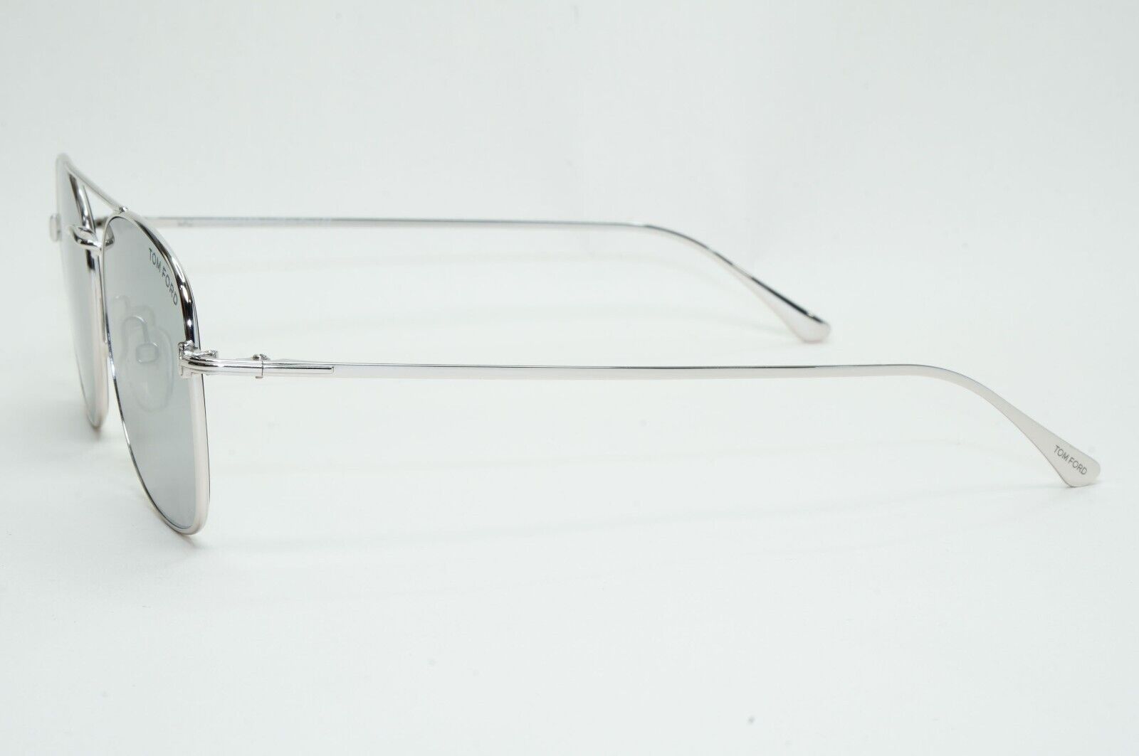 Tom Ford Sunglasses Luca-02 Silver Mirror Rhodium Metal FT0650 TF 650 18C 55mm