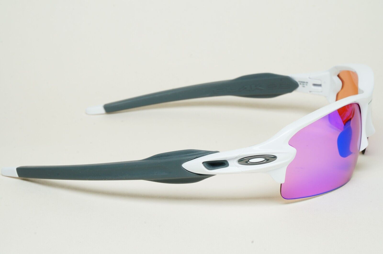 Oakley Sunglasses Flak 2.0 Prizm Golf Wrap White Grey OO 9295 06 59mm