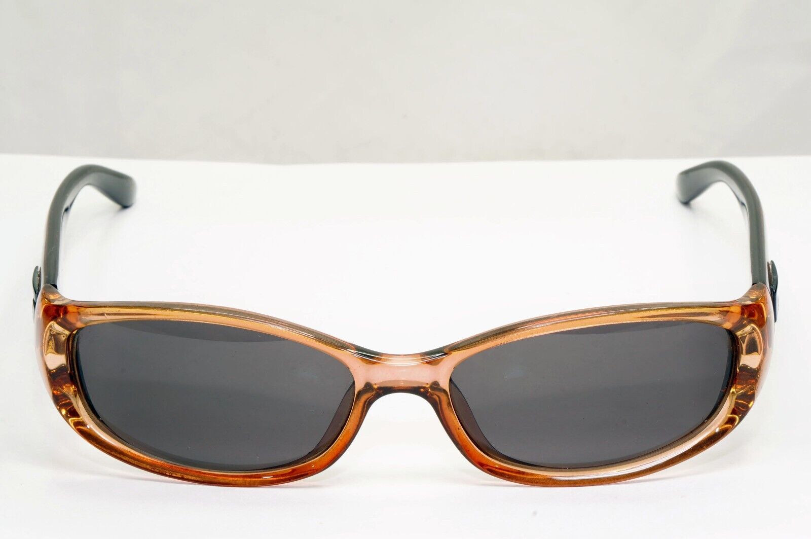 Gucci Sunglasses 1999 Vintage Brown Transparent Black GG 2456/S E3K 55mm 261024
