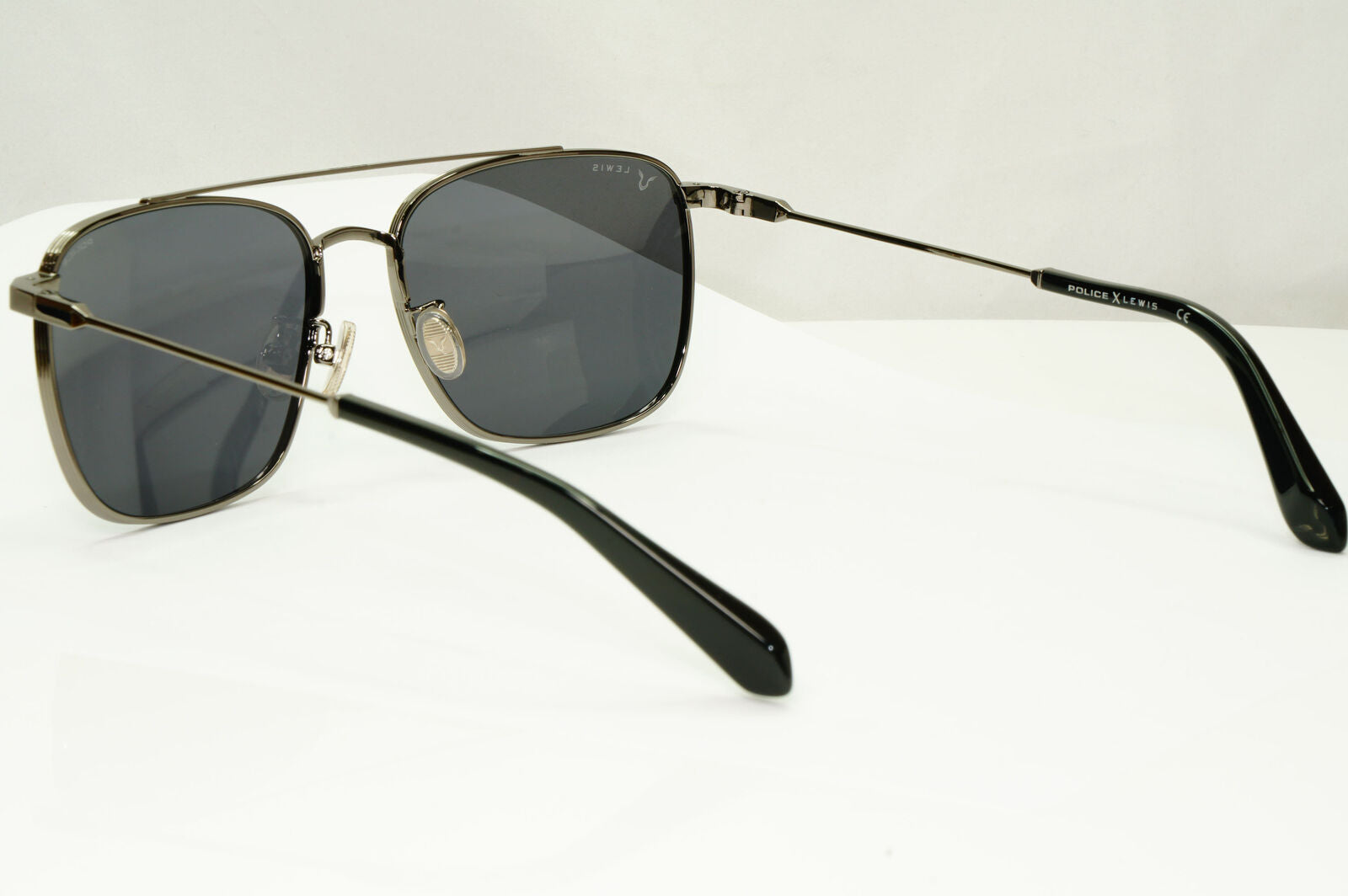 Police Lewis Hamilton F1 Sunglasses Gunmetal Ruthenium Grey SPL B28 COL 0568