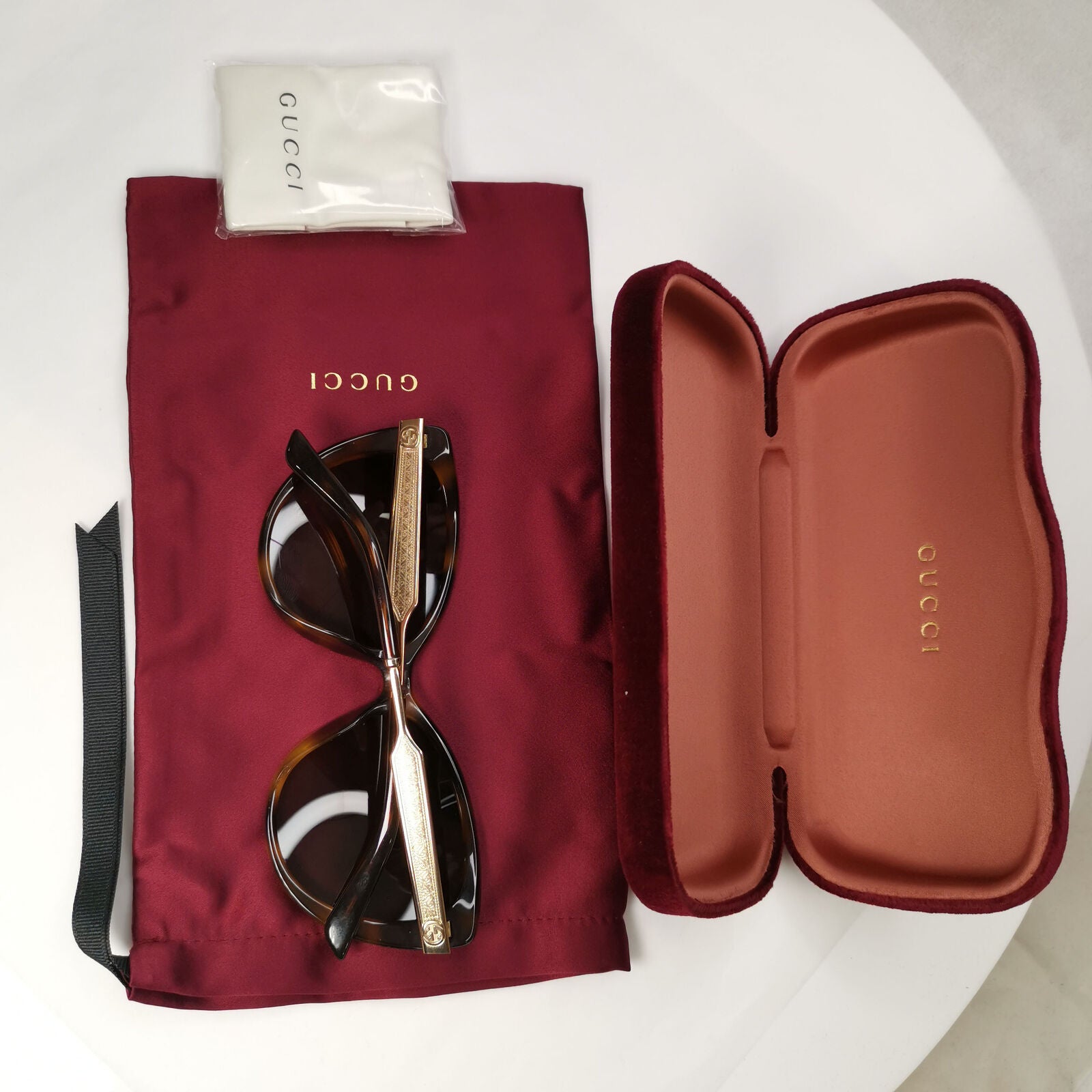 Gucci 2015 Sunglasses Brown Gradient Tortoiseshell Square GG 3804/S CRXHA 200423