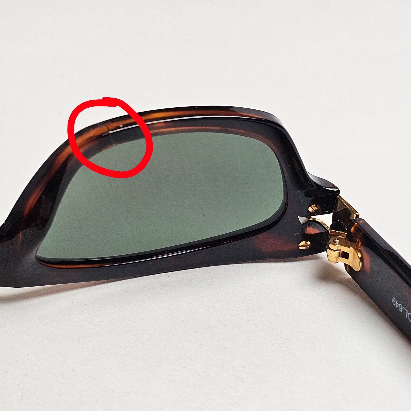 Versus Sunglasses 1996 by Gianni Versace Vintage Brown Green MOD E29 COL 649 [A]