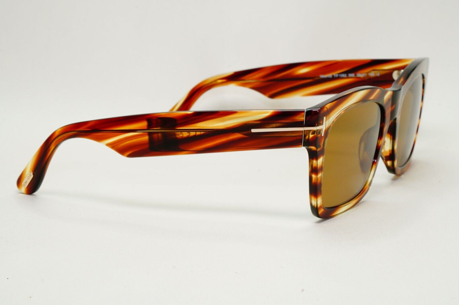 Tom Ford Sunglasses Nico-02 Brown Transparent Honey FT1062 TF 1062 56E