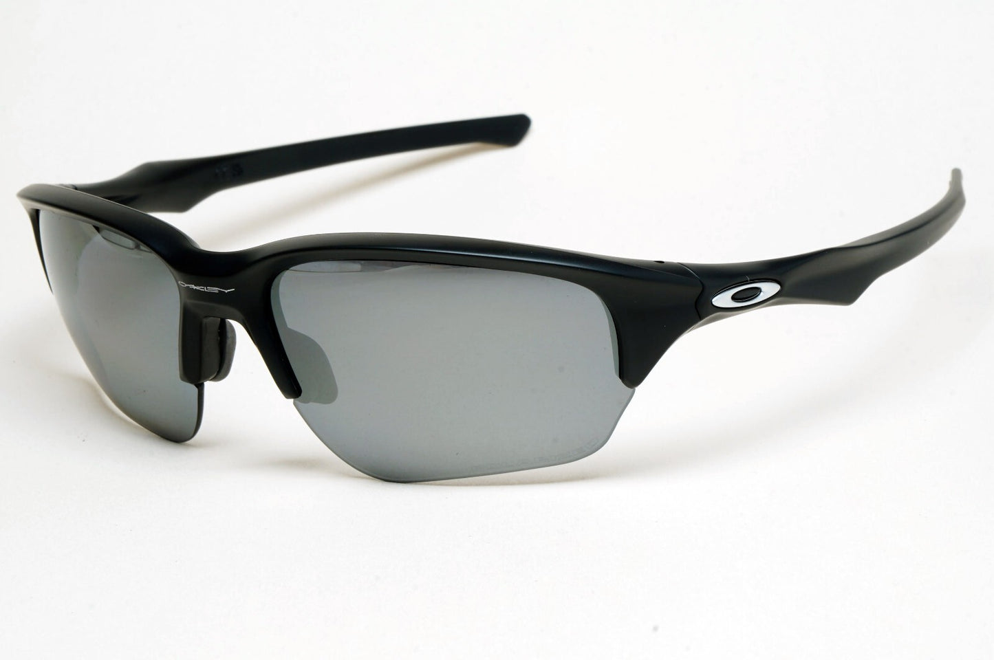 Oakley Sunglasses Polarized Flak Beta Black Matte Iridium Wrap OO 9363 12