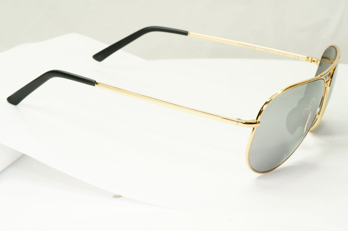 Porsche Design Sunglasses Silver Mirror Shiny Gold Pilot P8508 L 60mm