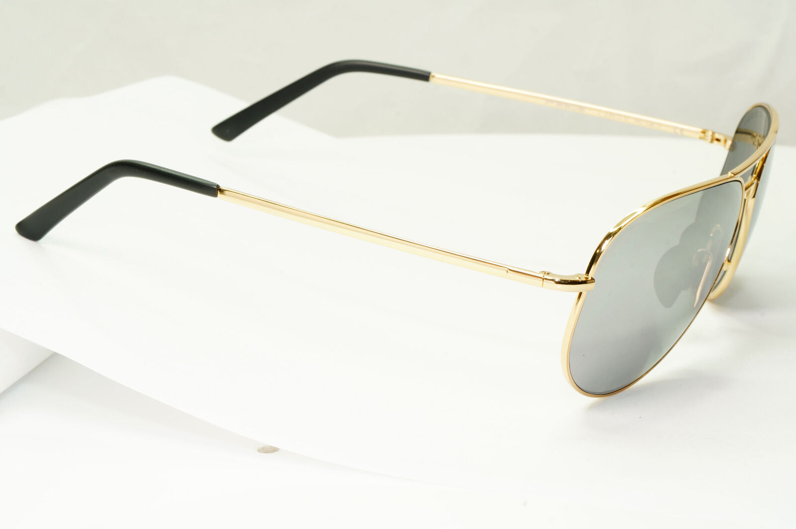Porsche Design Sunglasses Silver Mirror Shiny Gold Pilot P8508 L 60mm