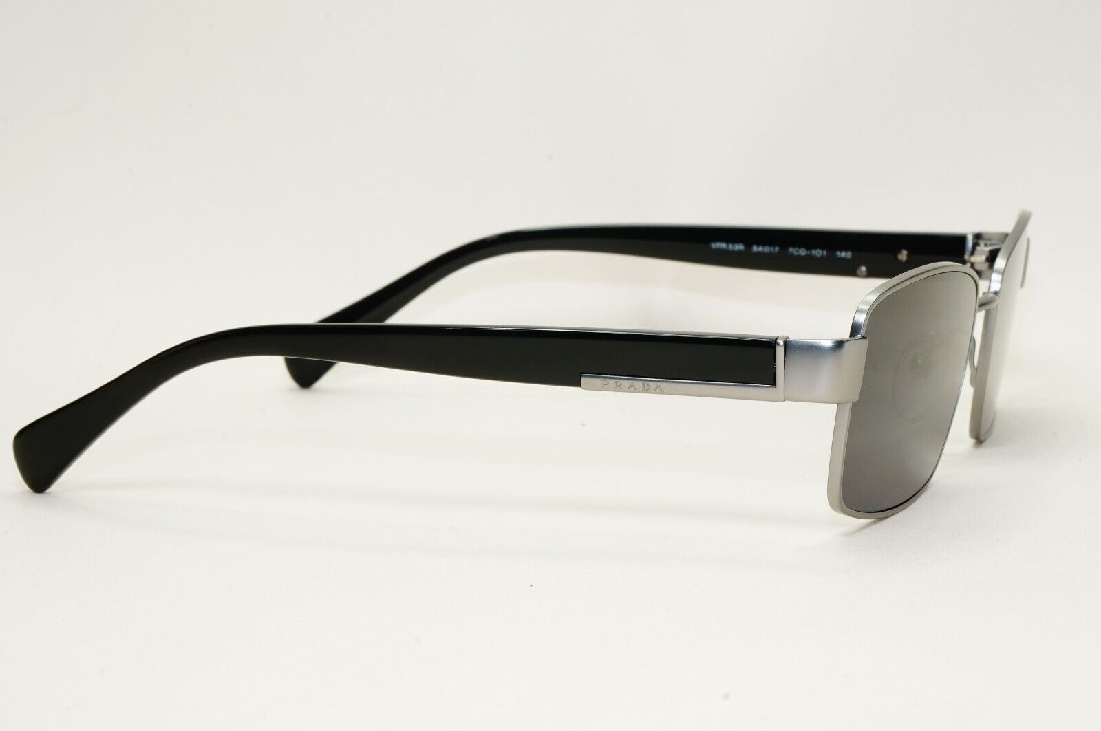 Prada Sunglasses 2014 Gunmetal Black Square Rectangle PR53PV VPR 53P 1CQ-1O1