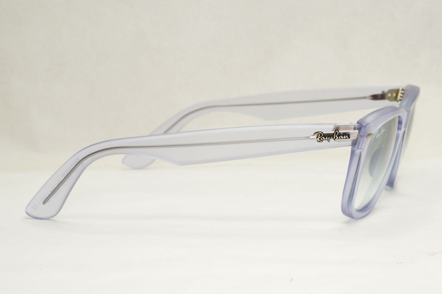 Ray-Ban Sunglasses Wayfarer Ice Pop Grape Transparent Blue RB 2140 6060/3F 50mm