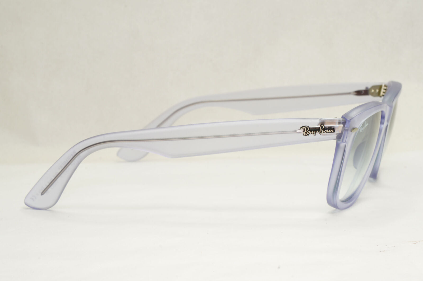 Ray-Ban Sunglasses Wayfarer Ice Pop Grape Transparent Blue RB 2140 6060/3F 50mm
