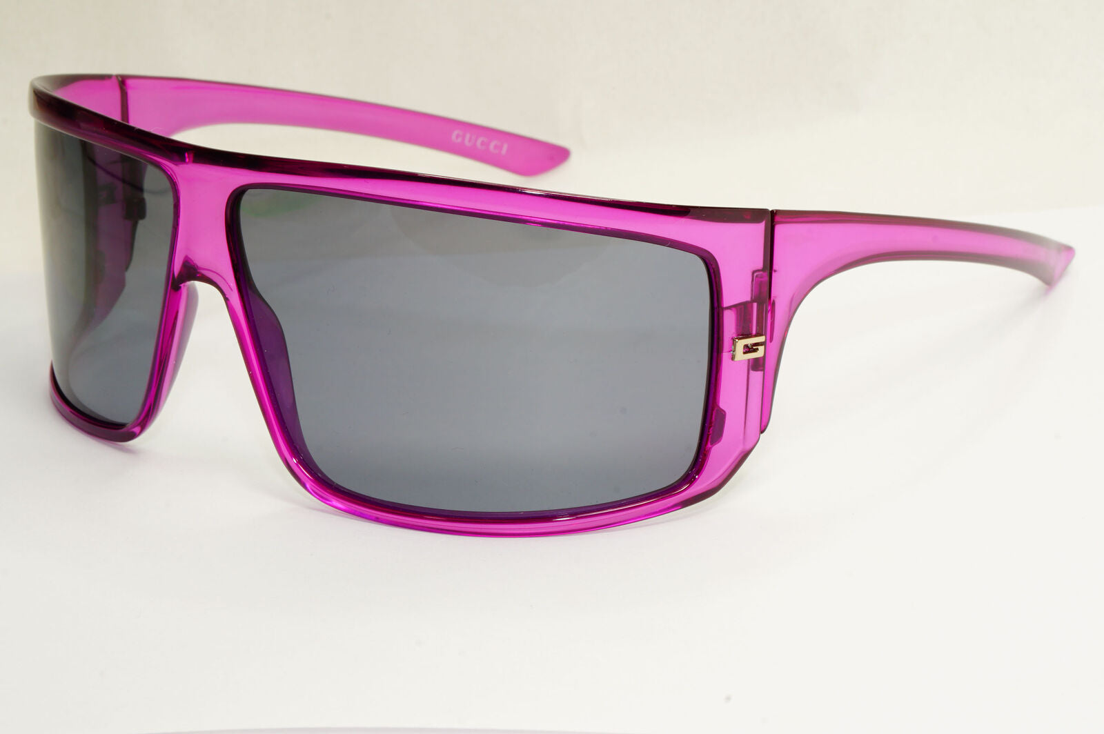 Gucci Sunglasses 2000 Vintage Polarized Violet Wrap Unisex GG 1497/S QA3 130224