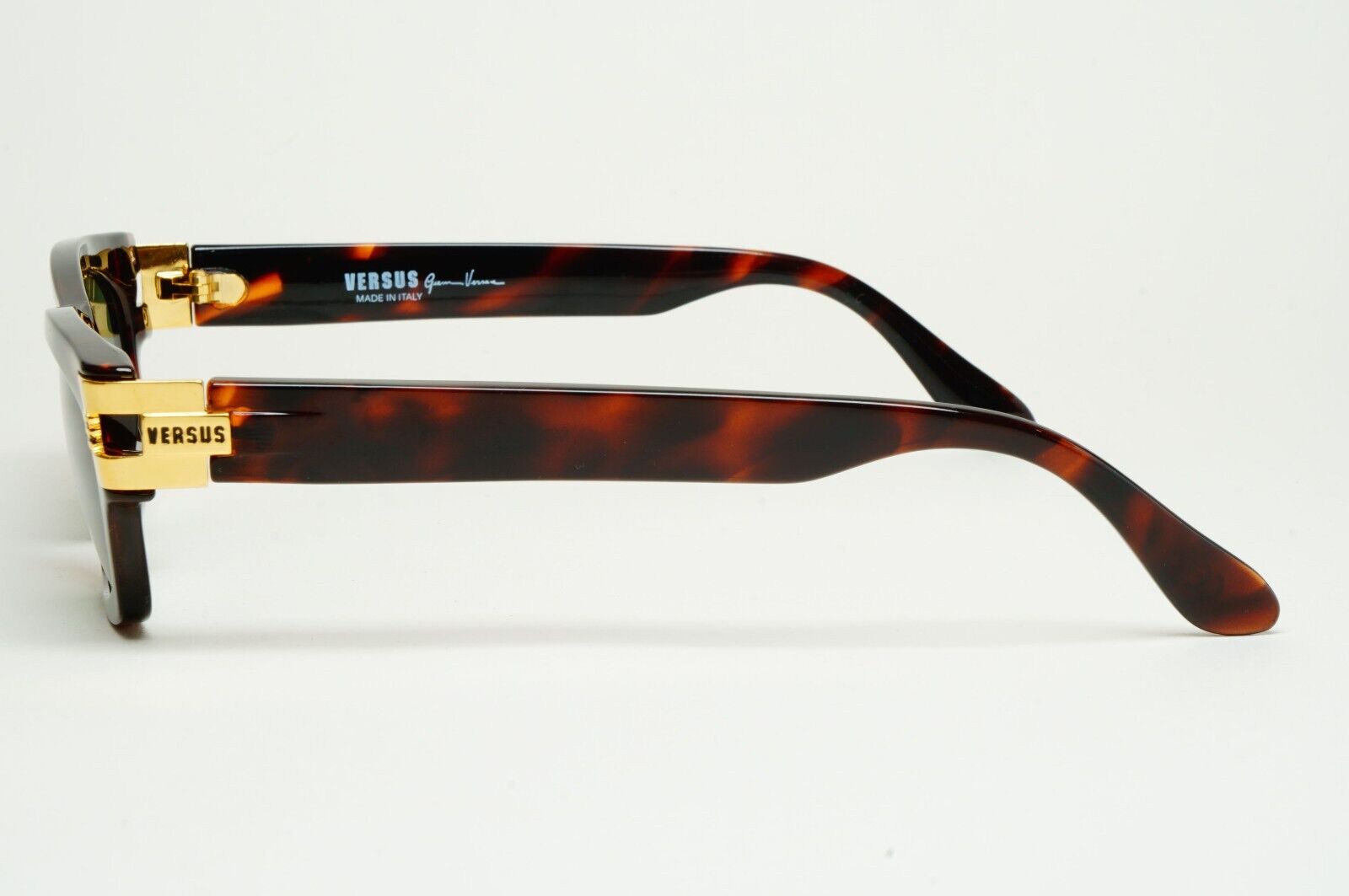 Versus Sunglasses 1996 by Gianni Versace Vintage Brown Green MOD E29 COL 649 [A]