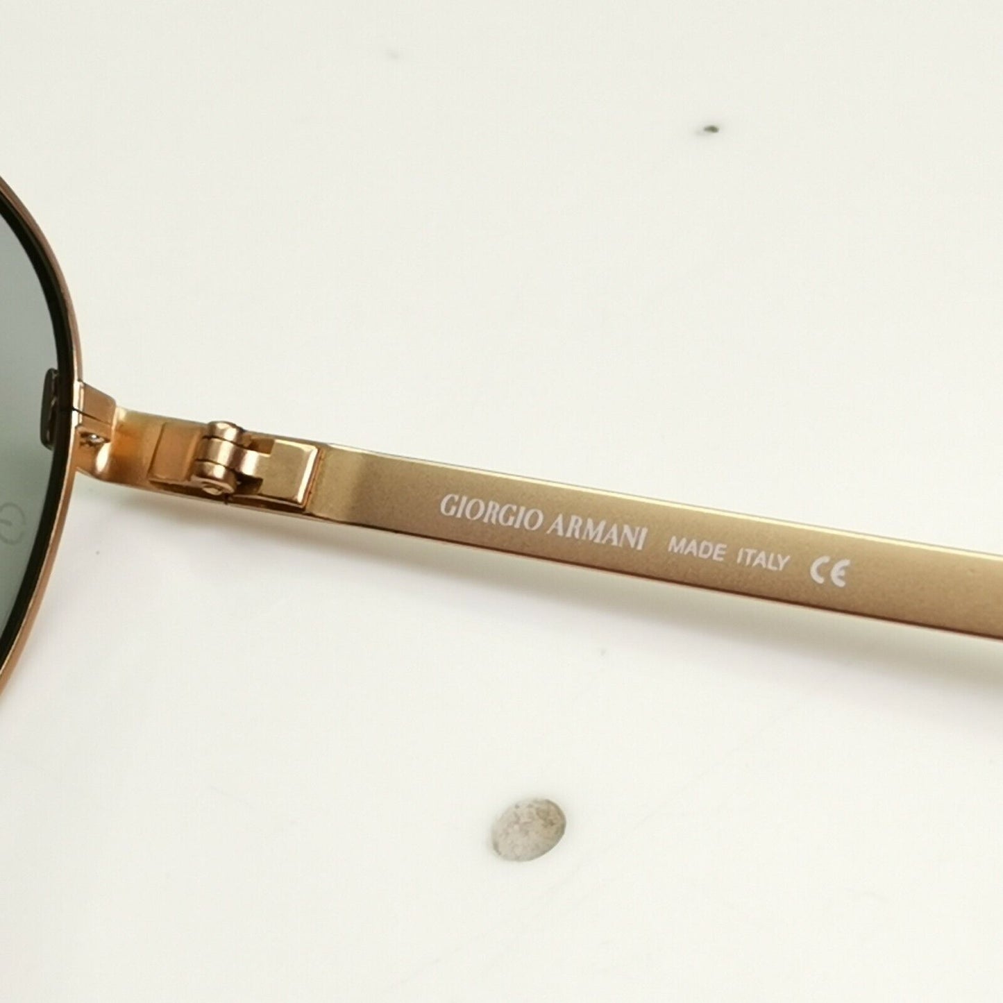 Authentic Giorgio Armani 1997 Vintage Sunglasses Gold Metal Men Women 644 925/41