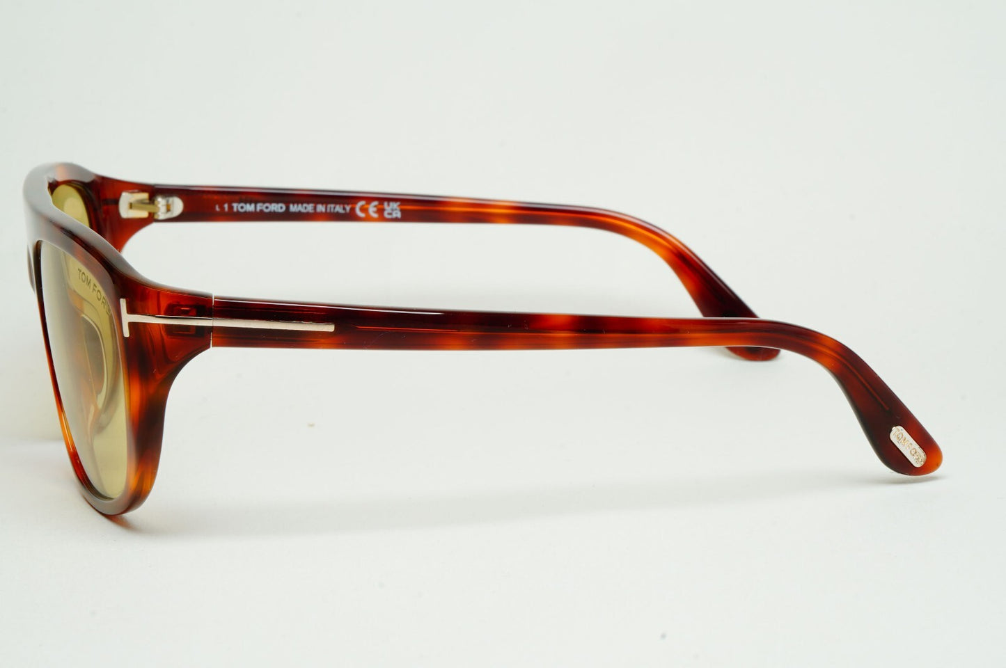 Tom Ford Sunglasses Edward-02 Photochromic Yellow Brown FT1002 TF 1002 53E