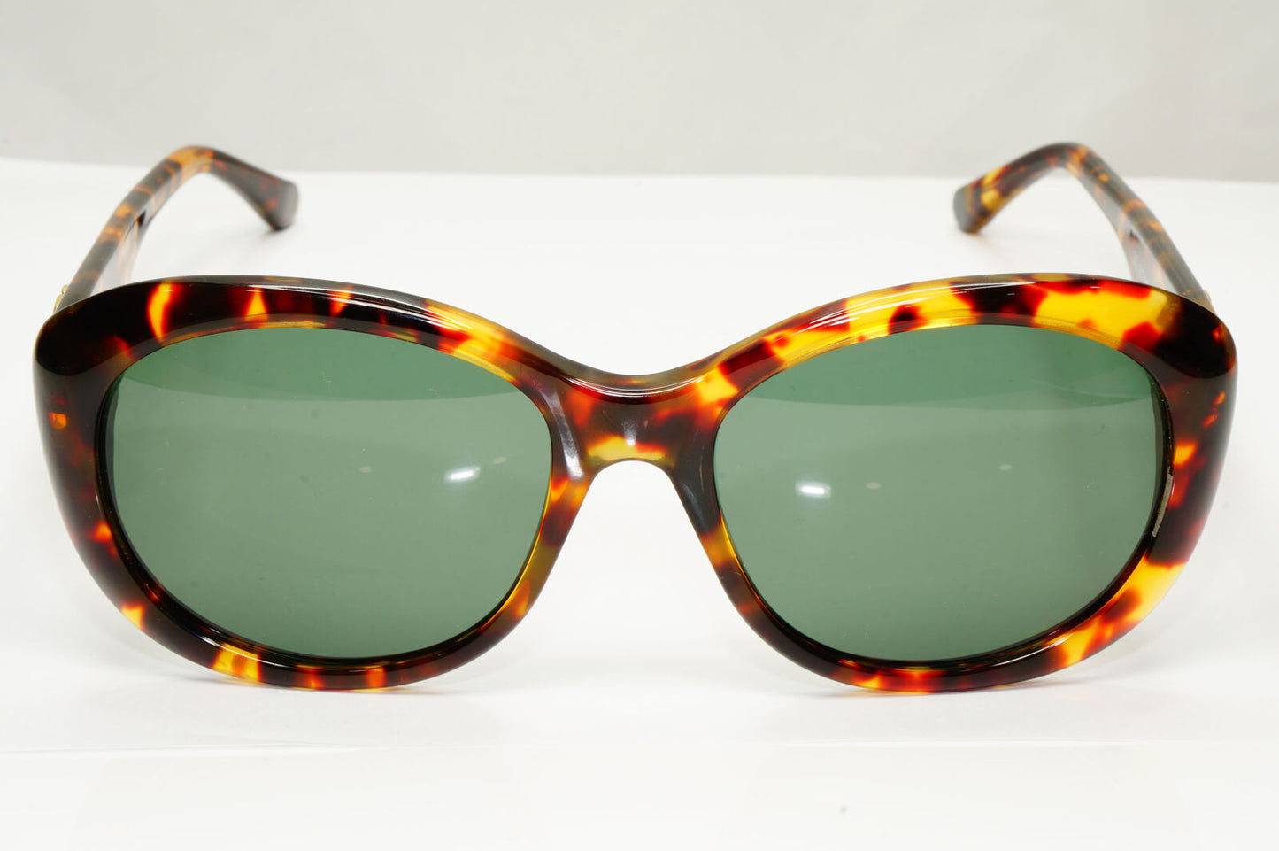 Gucci 1996 Sunglasses Vintage Brown Tortoise Green Gold GG 2171/N/S 02Y 181022
