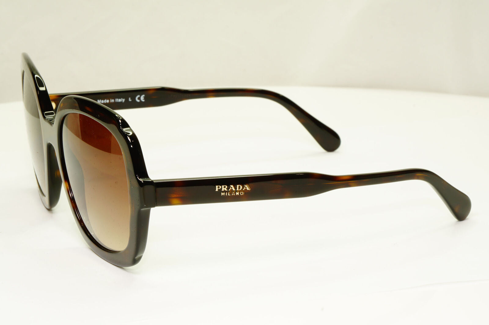 Prada Tortoise Milano Sunglasses Brown Gradient SPR SPR 16U 2AU-6S1 PR16US