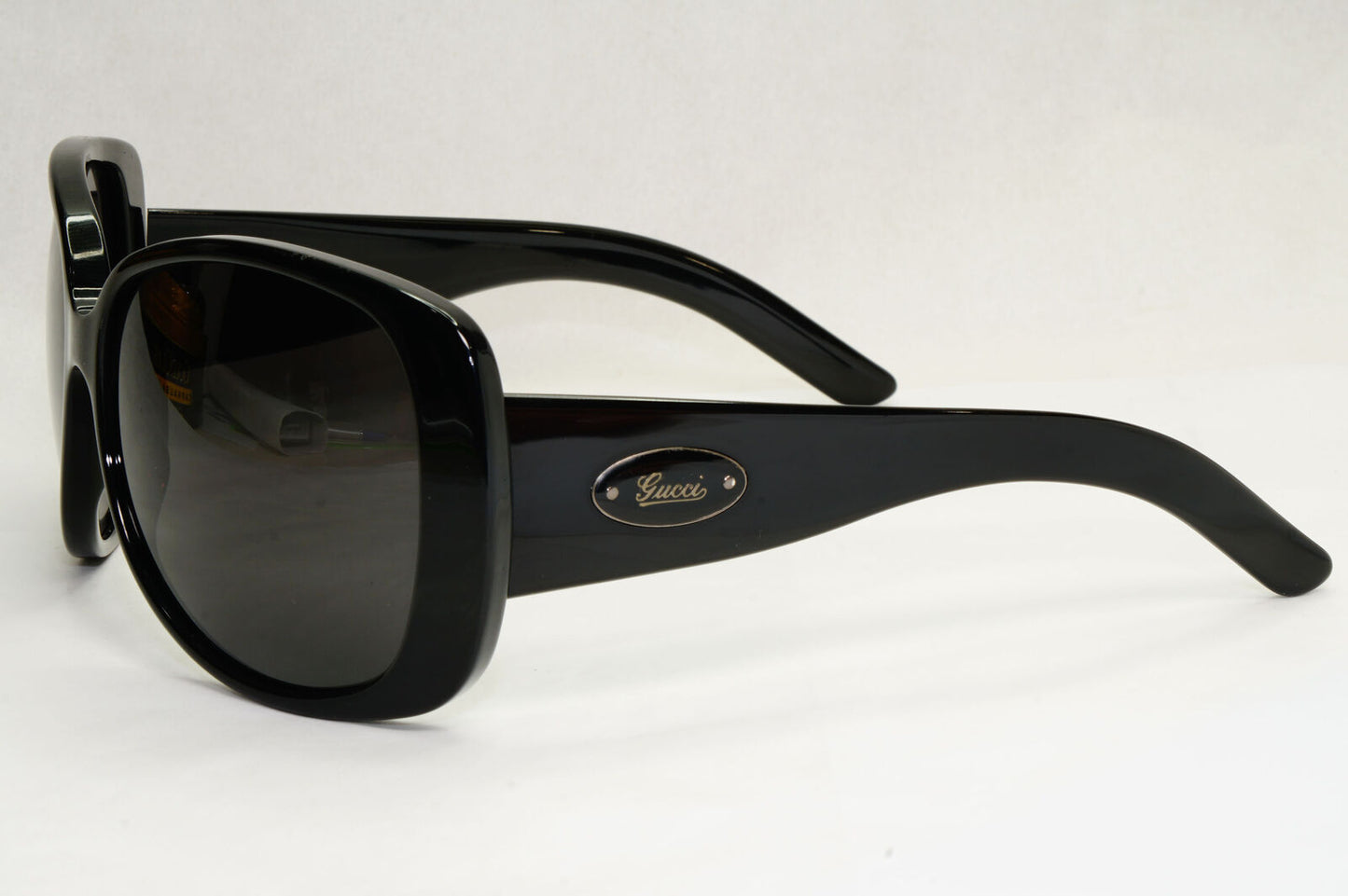 Gucci Sunglasses 2007 Vintage Black Square Large GG 2932/S 807LF 060324