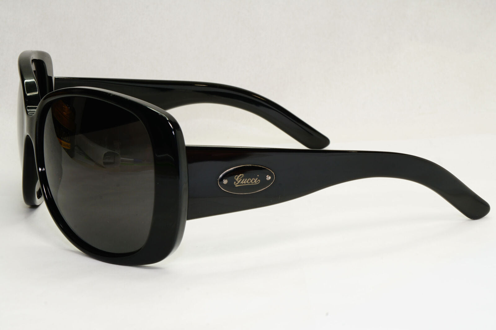 Gucci Sunglasses 2007 Vintage Black Square Large GG 2932/S 807LF 060324