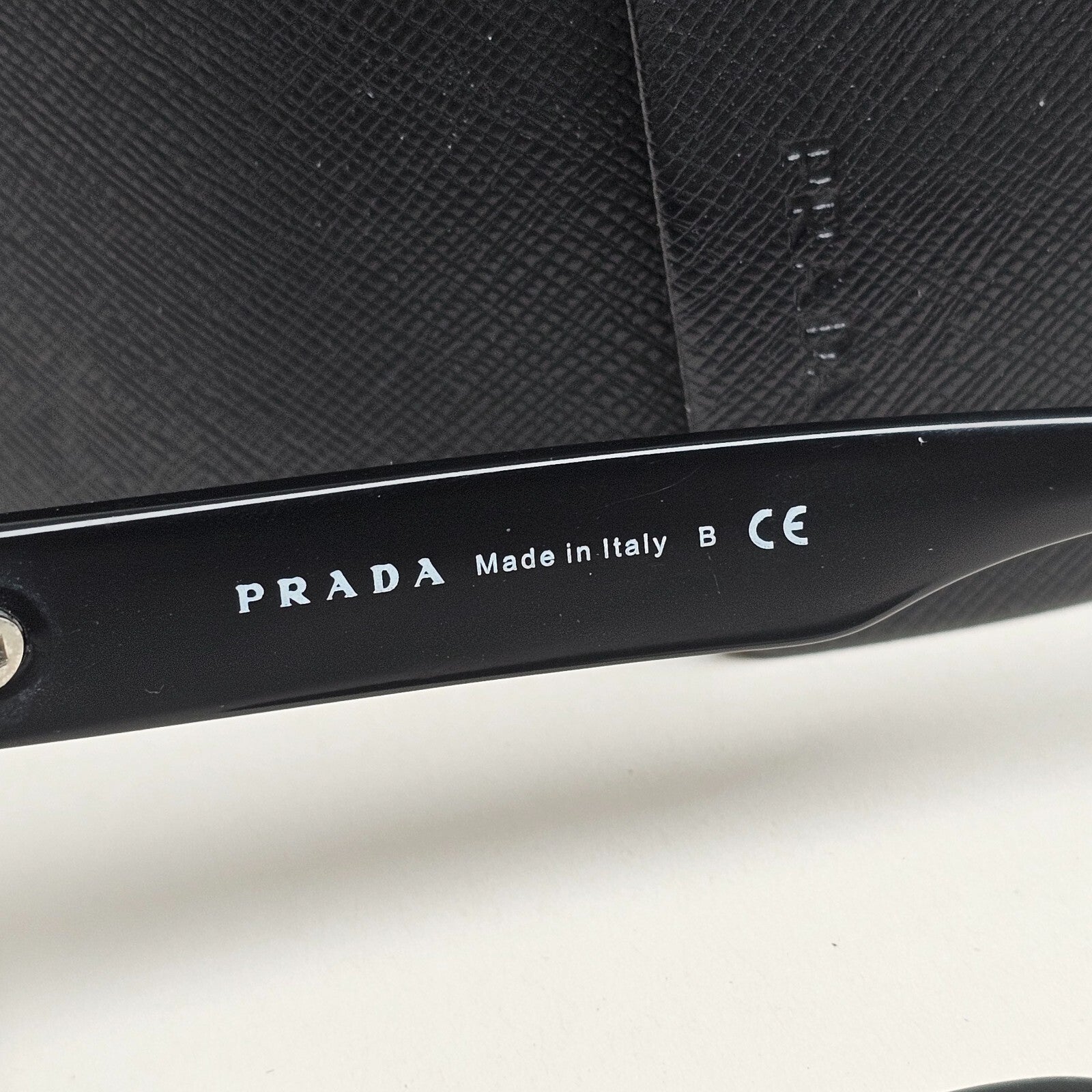 Prada Sunglasses 2013 Vintage Square Grey Black PR14QS SPR 14Q RO3-1A1 140325
