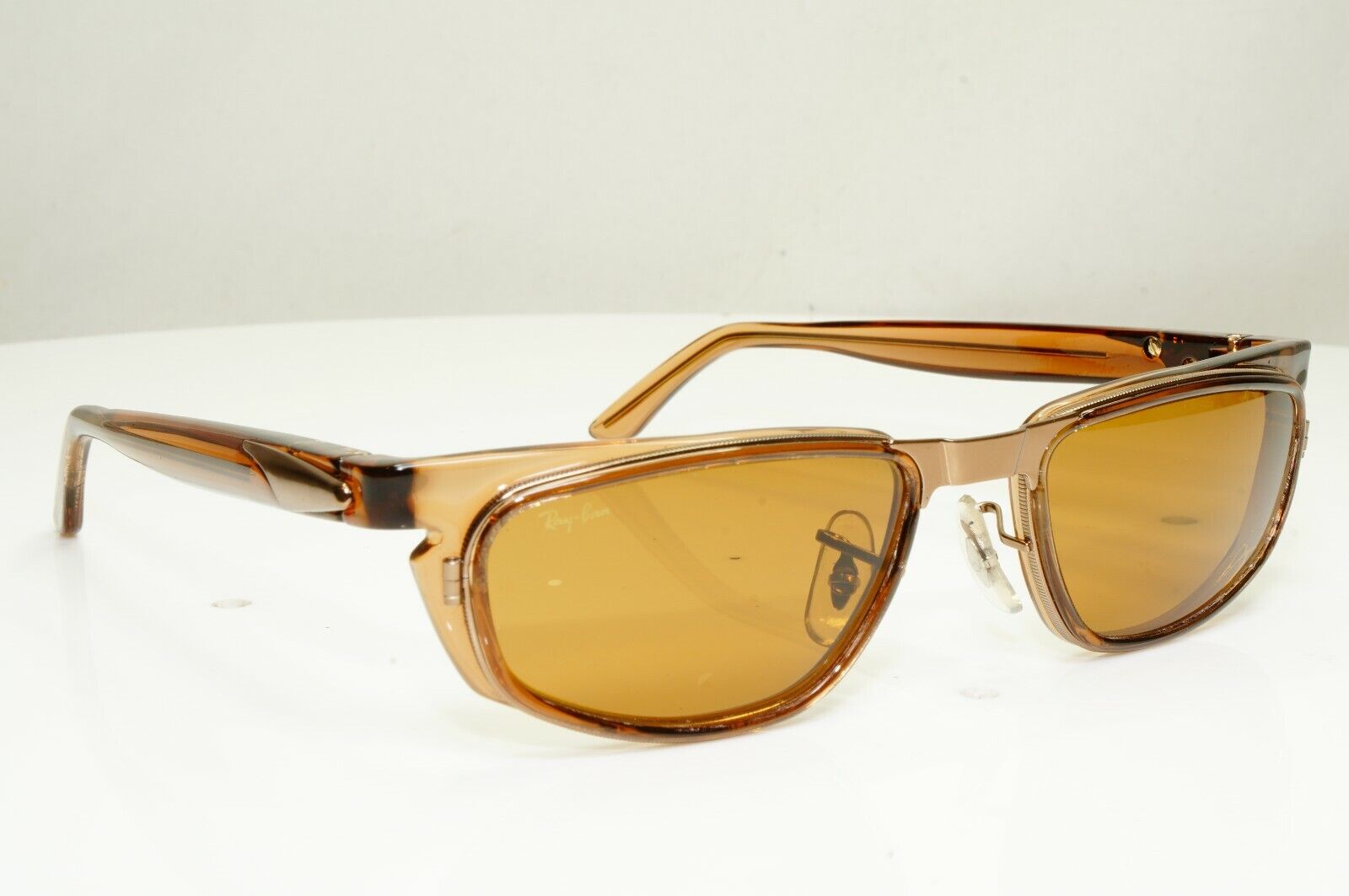 Authentic Ray-Ban Bausch Lomb Vintage 1995 Sunglasses Spinal Tap Brown W2665