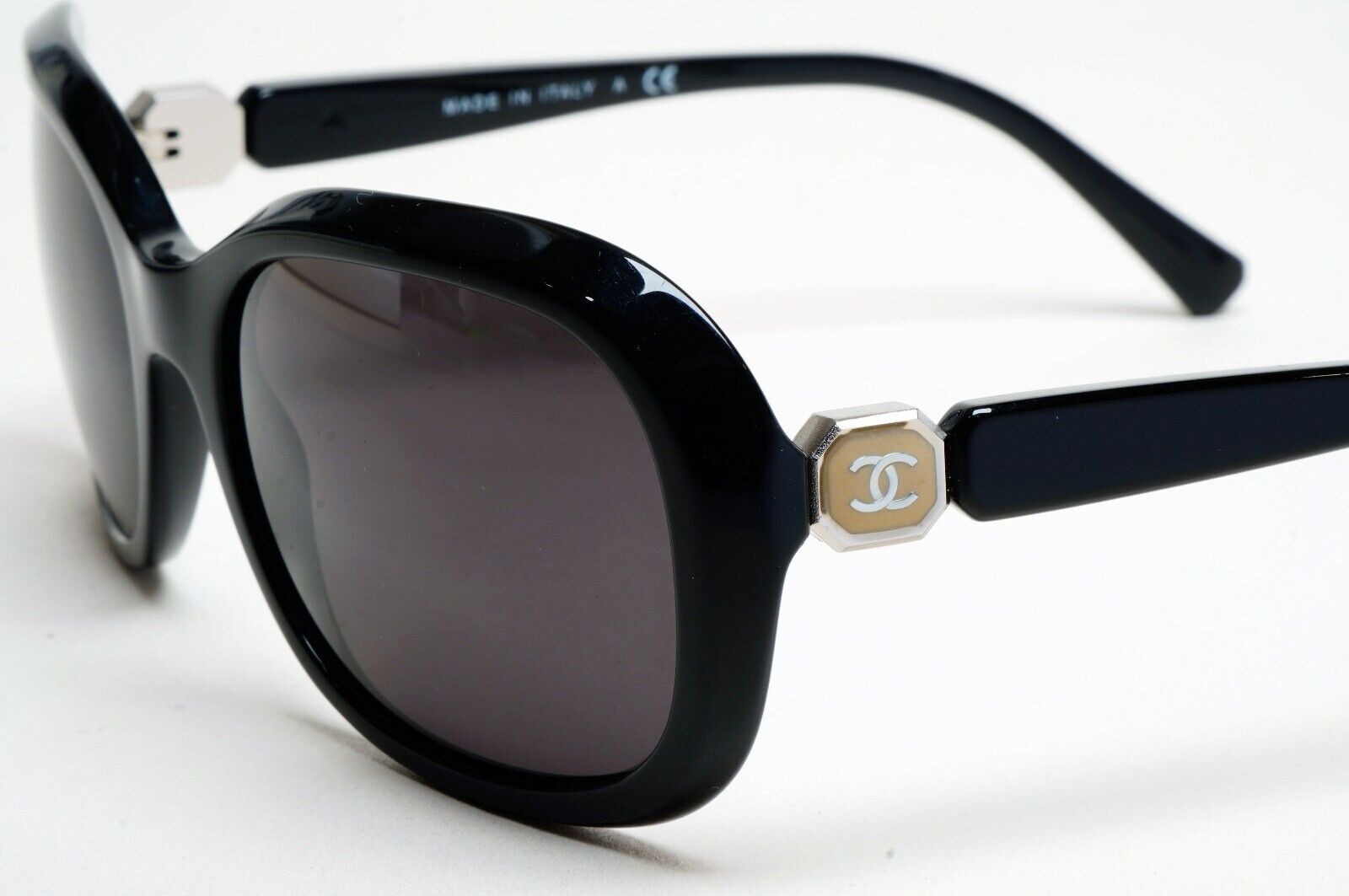 Chanel Sunglasses Black Glossy Square 5286 c.501/S6 56mm 261124