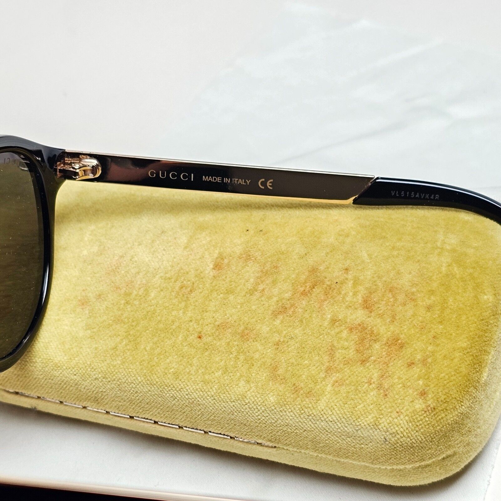 Gucci Sunglasses 2020 Black Gold grey Pilot GG0689S 001 53mm 250125