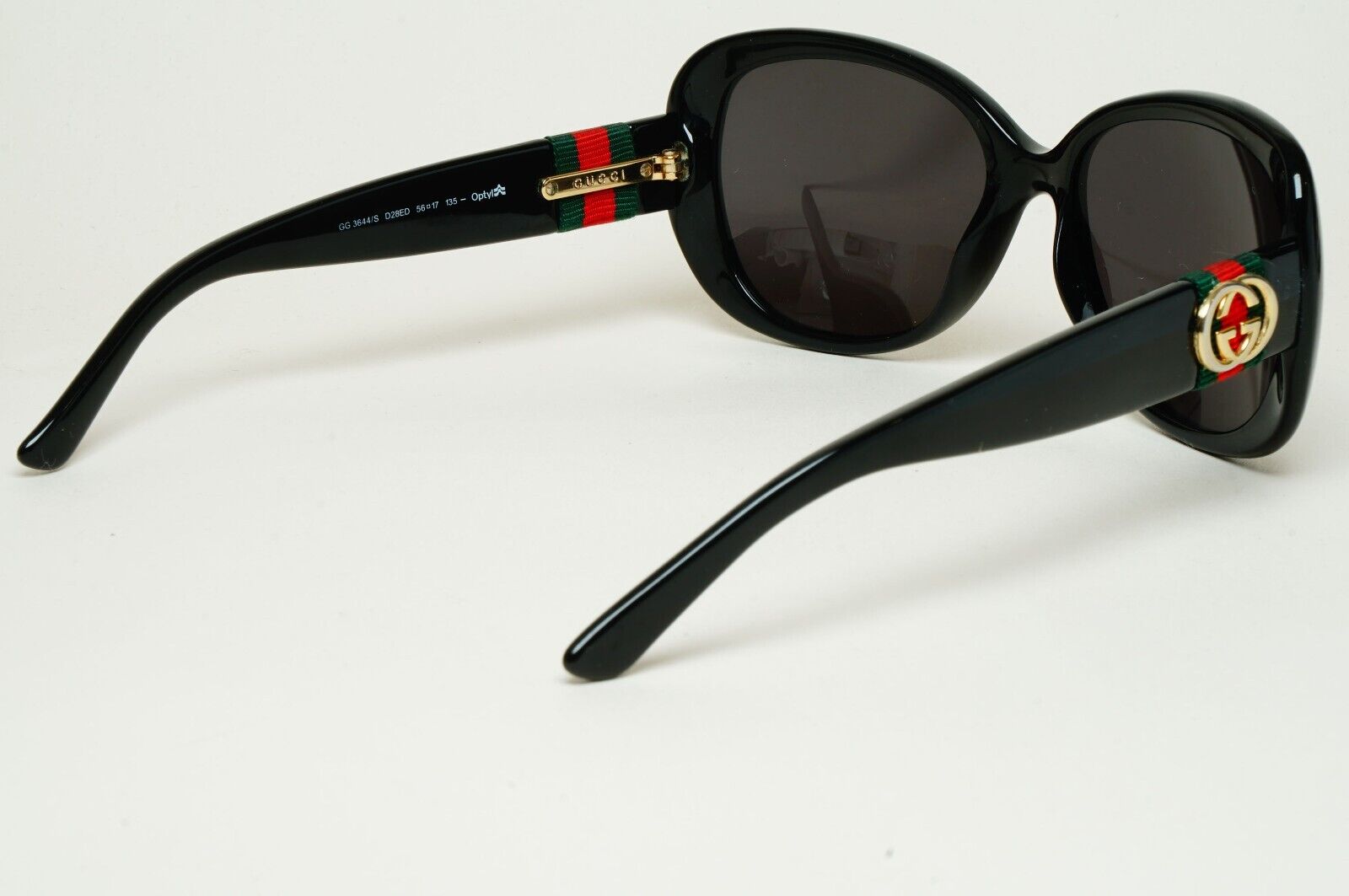 Gucci Sunglasses 2013 Vintage Ribbon Red Green Black GG 3644/S D28ED 210125
