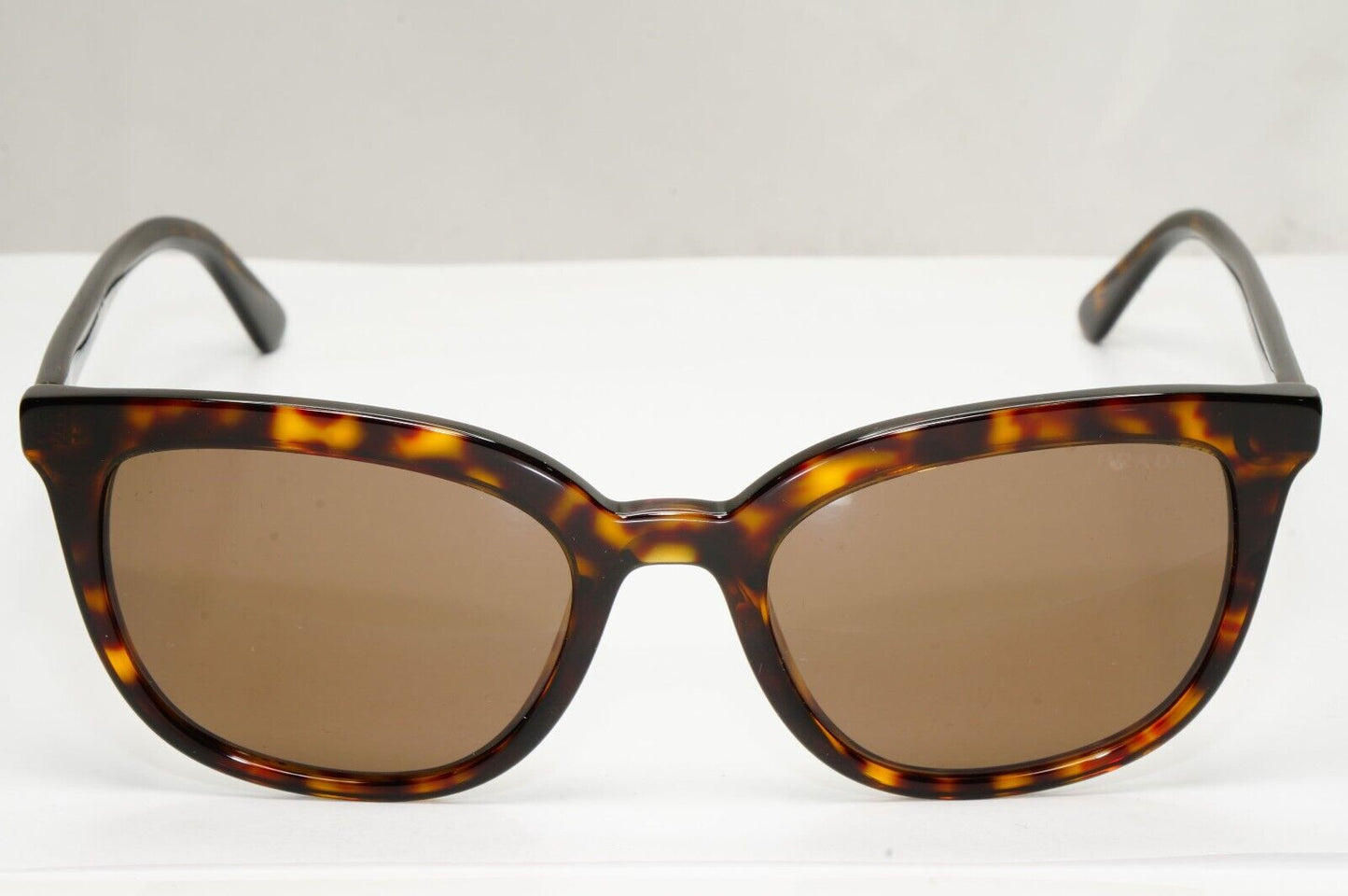Prada Sunglasses Brown Tortoiseshell Square PR03XS SPR 03X 2AU-8C1 53mm