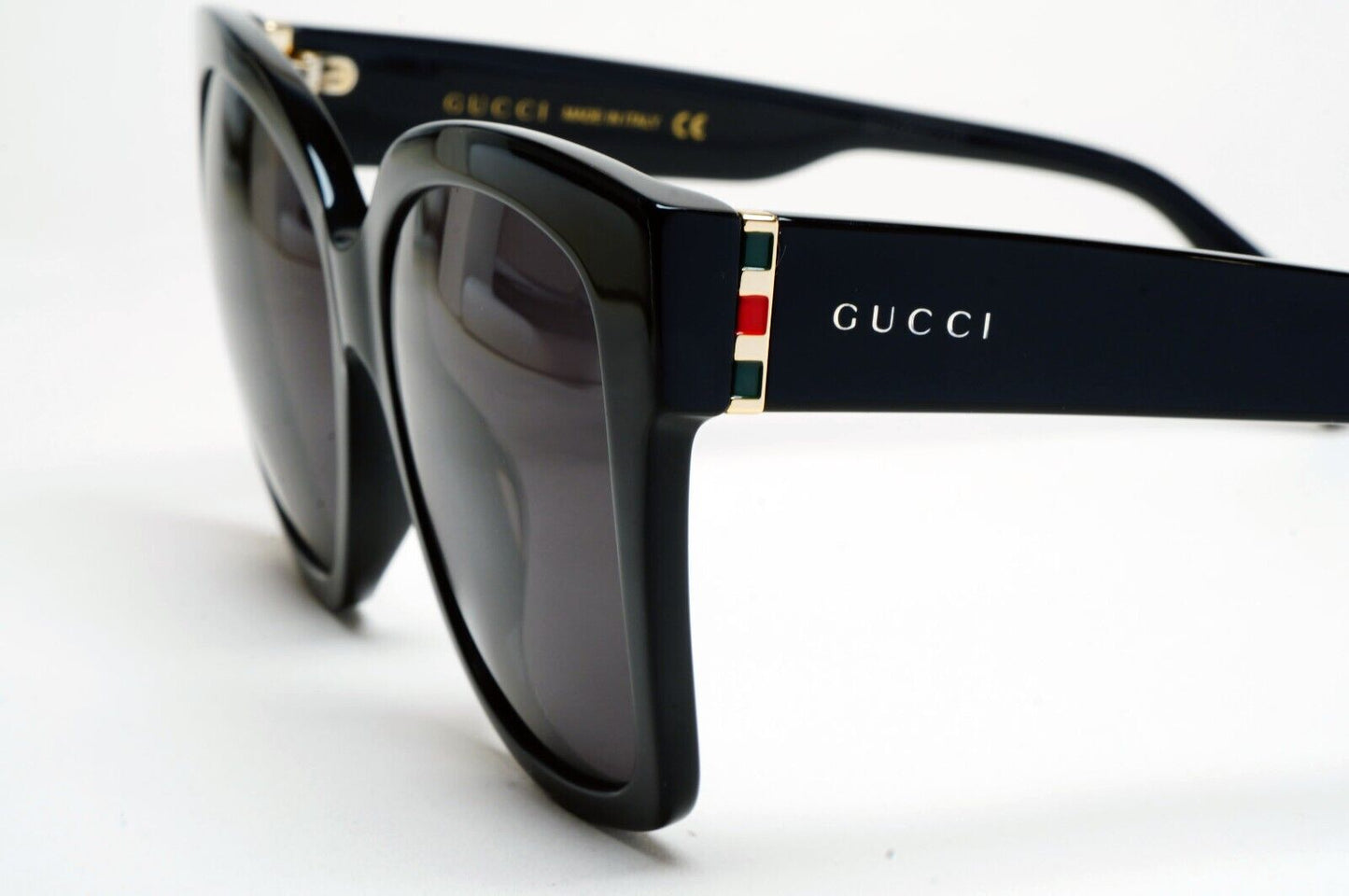 Gucci Sunglasses 2019 Black Square Glossy Large GG0459S 001 54mm 280125