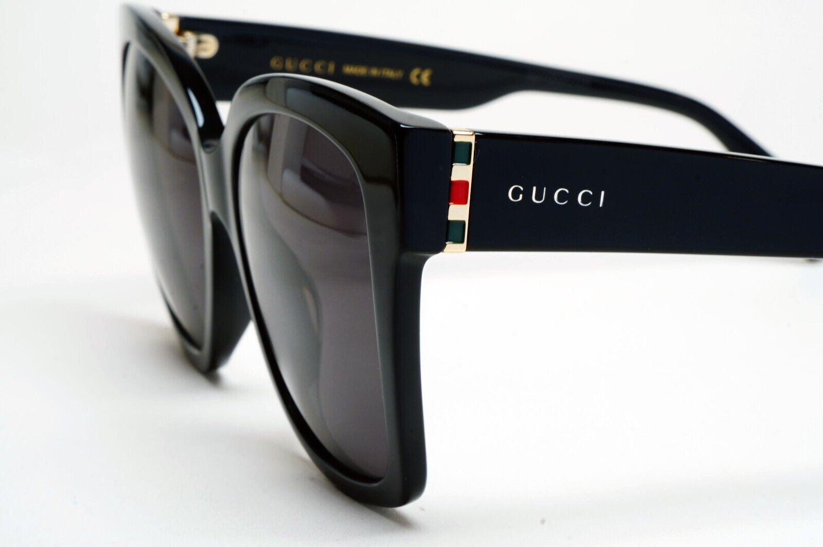Gucci Sunglasses 2019 Black Square Glossy Large GG0459S 001 54mm 280125