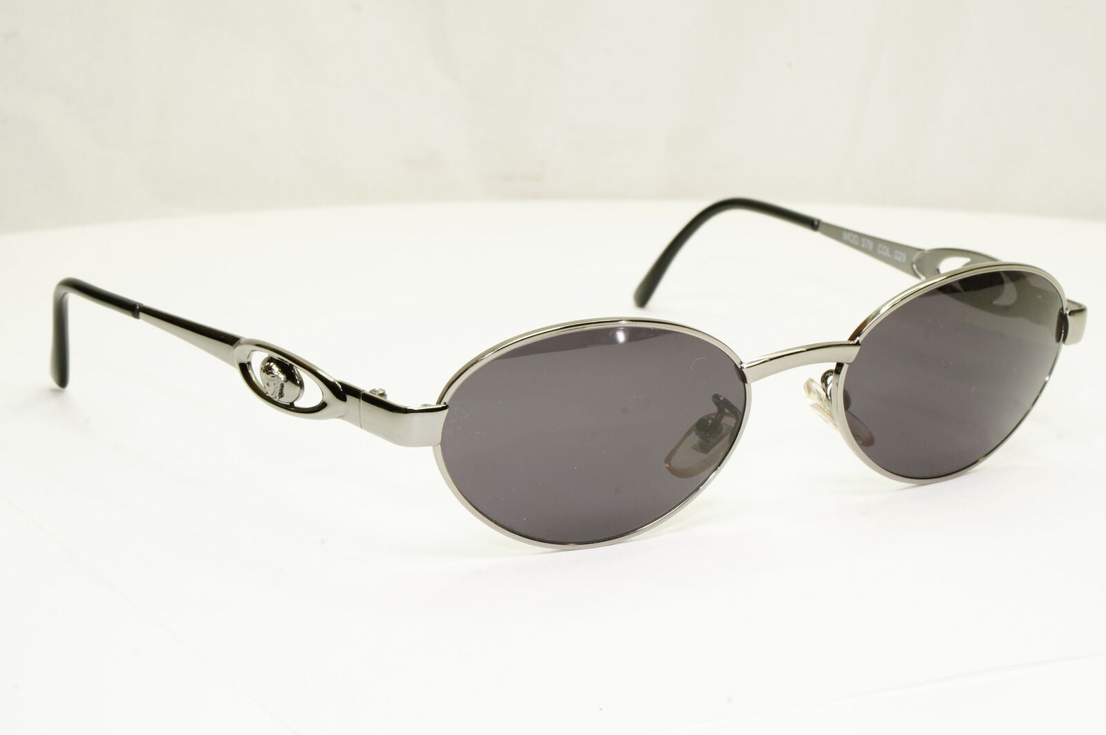 Gianni Versace 1996 Vintage Metal Silver Medusa Sunglasses MOD S79 COL 029