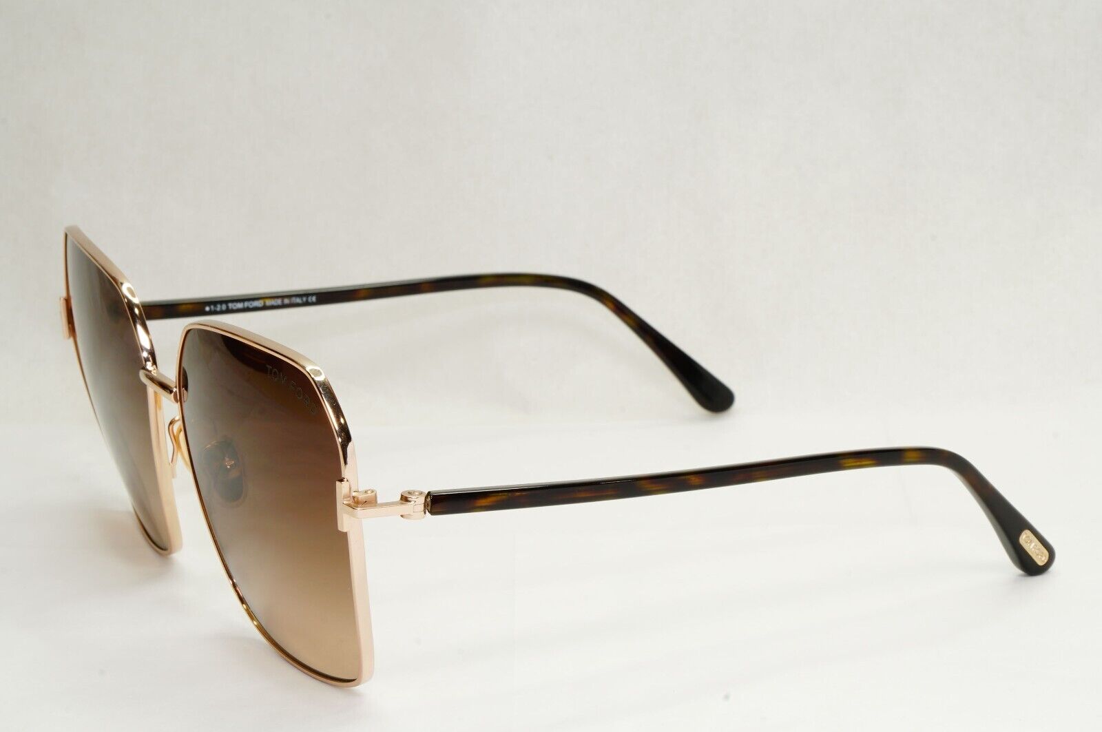 Tom Ford Sunglasses Claudia-02 Gold Brown Gradient Metal FT0839 TF 839 52F [N]