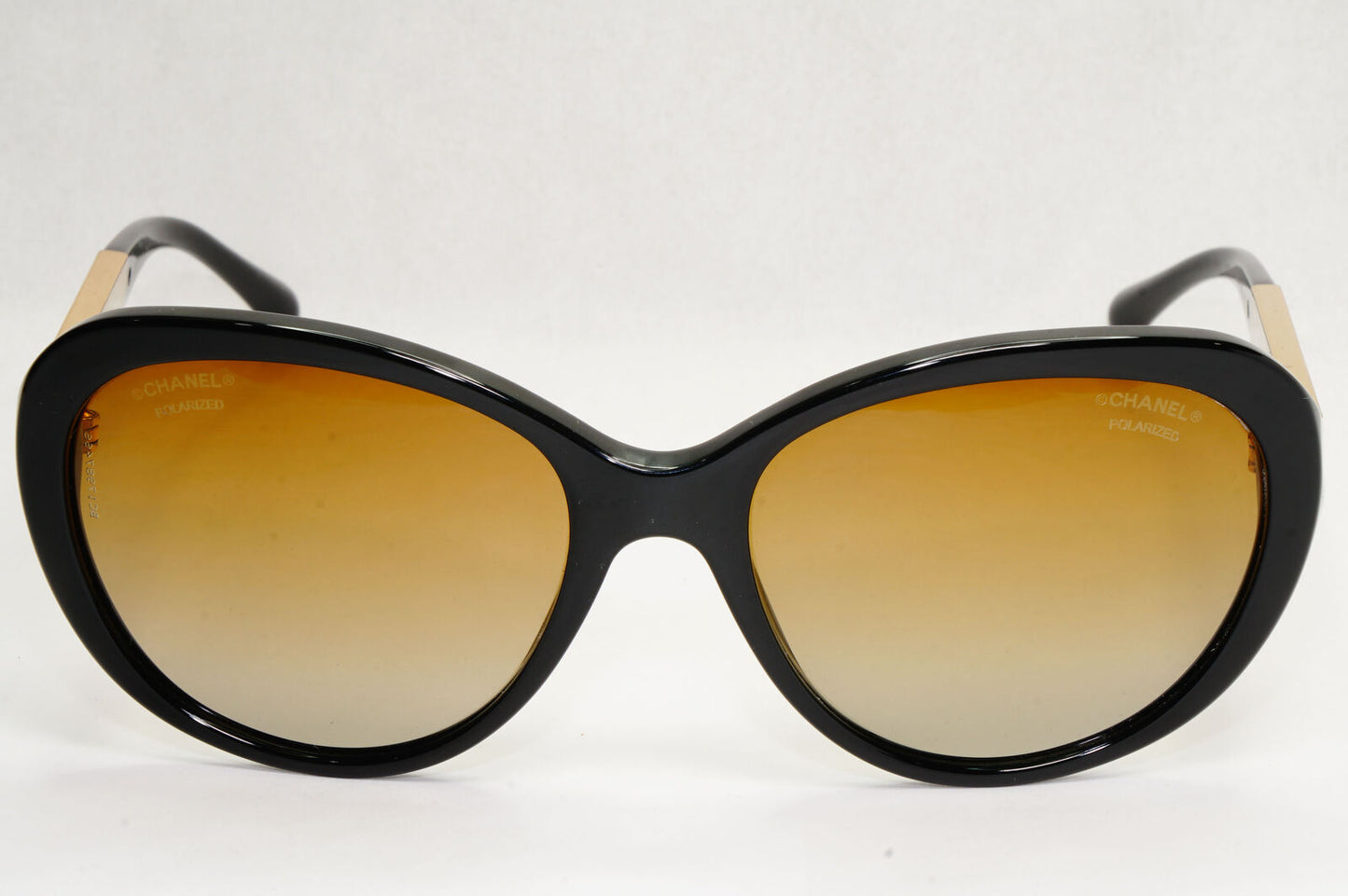 Chanel Sunglasses Polarixed Black Gold Brown Gradient 5269 c.622/S9 070224