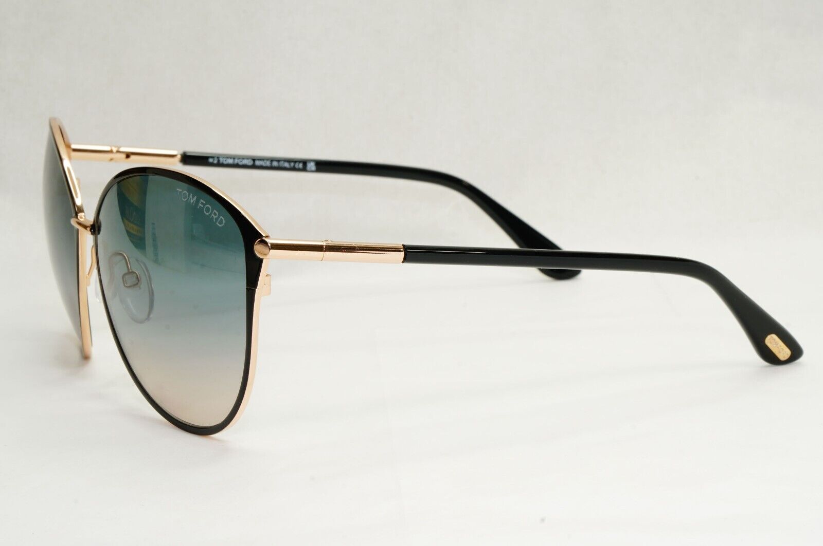 Tom Ford Sunglasses Penelope Black Gold Teal Blue Grey FT0320 TF 320 28B [B]