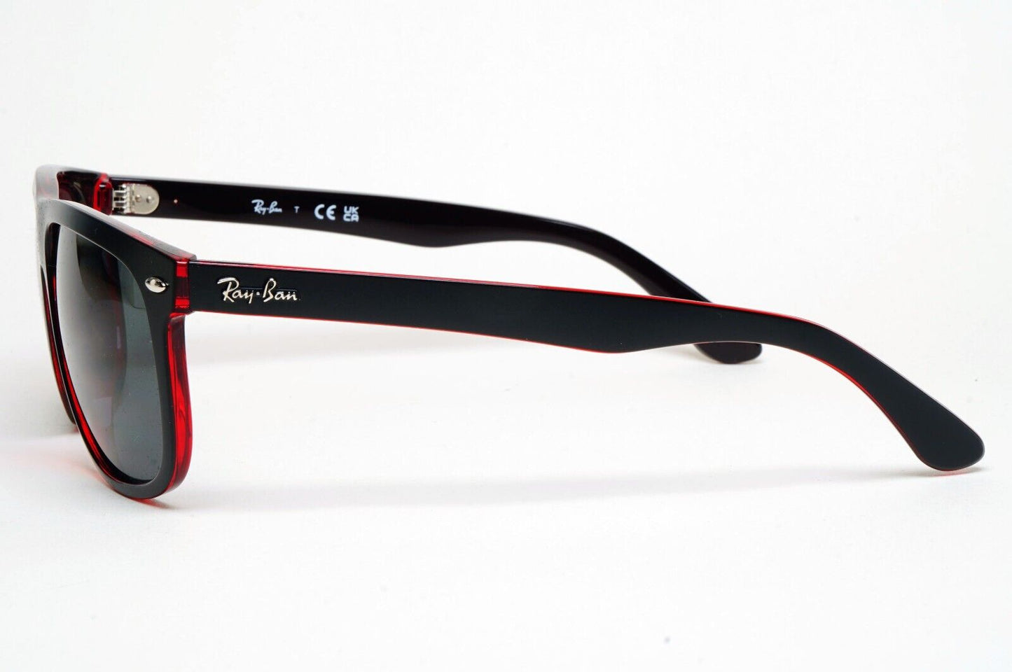 Ray-Ban Sunglasses Boyfriend Black Matte Square 6171/87 56mm
