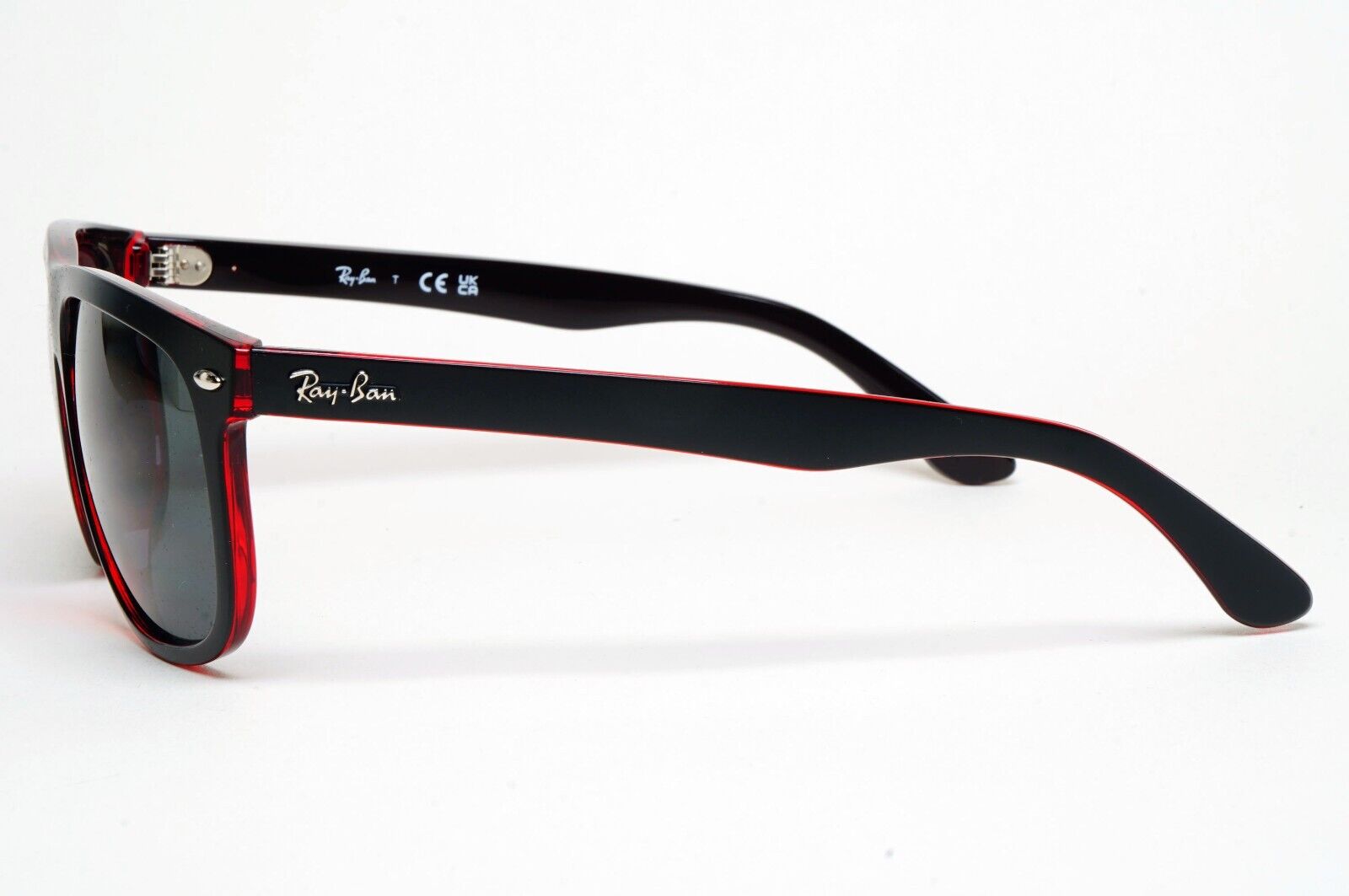 Ray-Ban Sunglasses Boyfriend Black Matte Square 6171/87 56mm