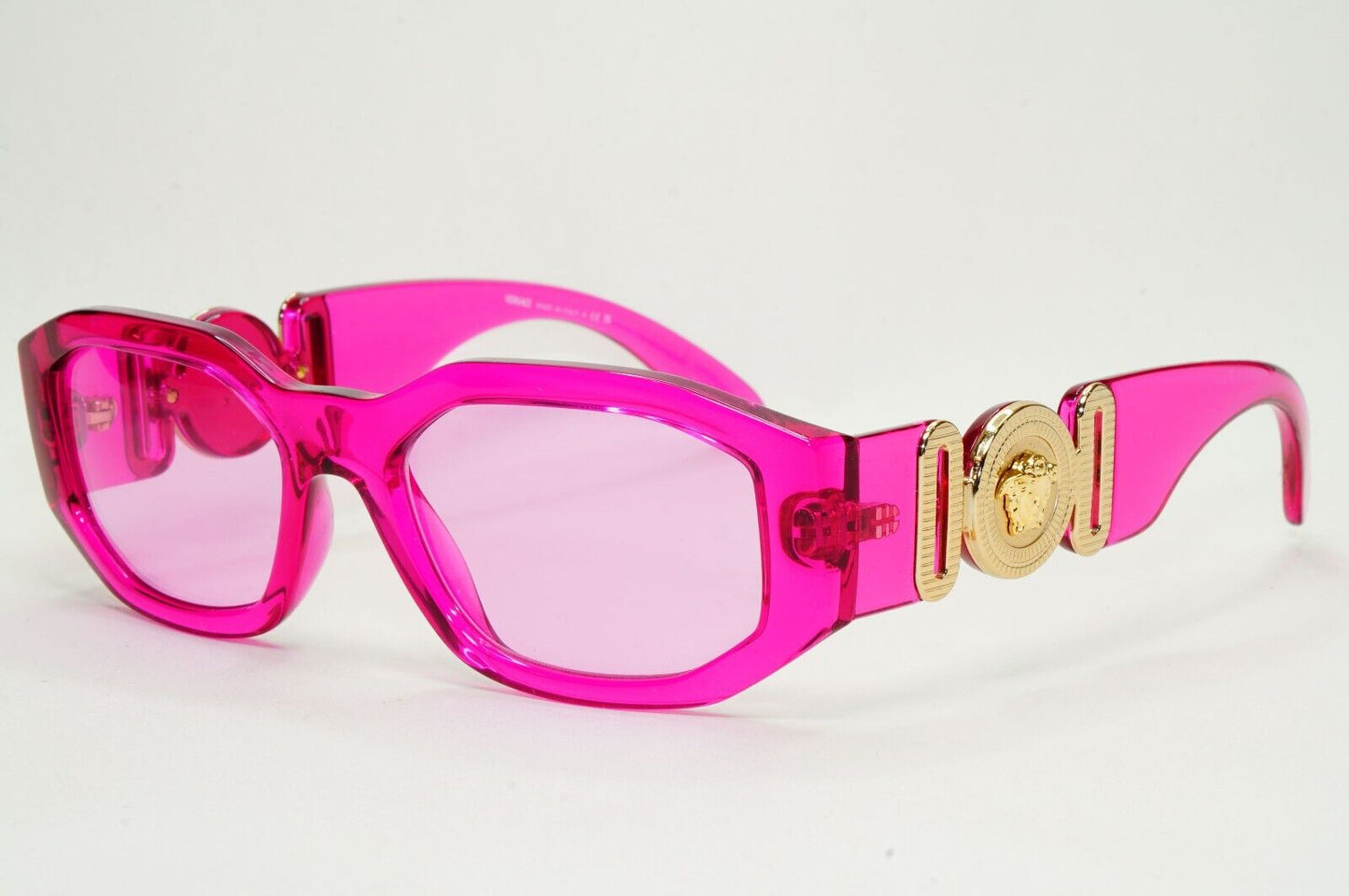 Versace Sunglasses Biggie Medusa Fuchsia Transparent Pink MOD VE 4361 5334/5