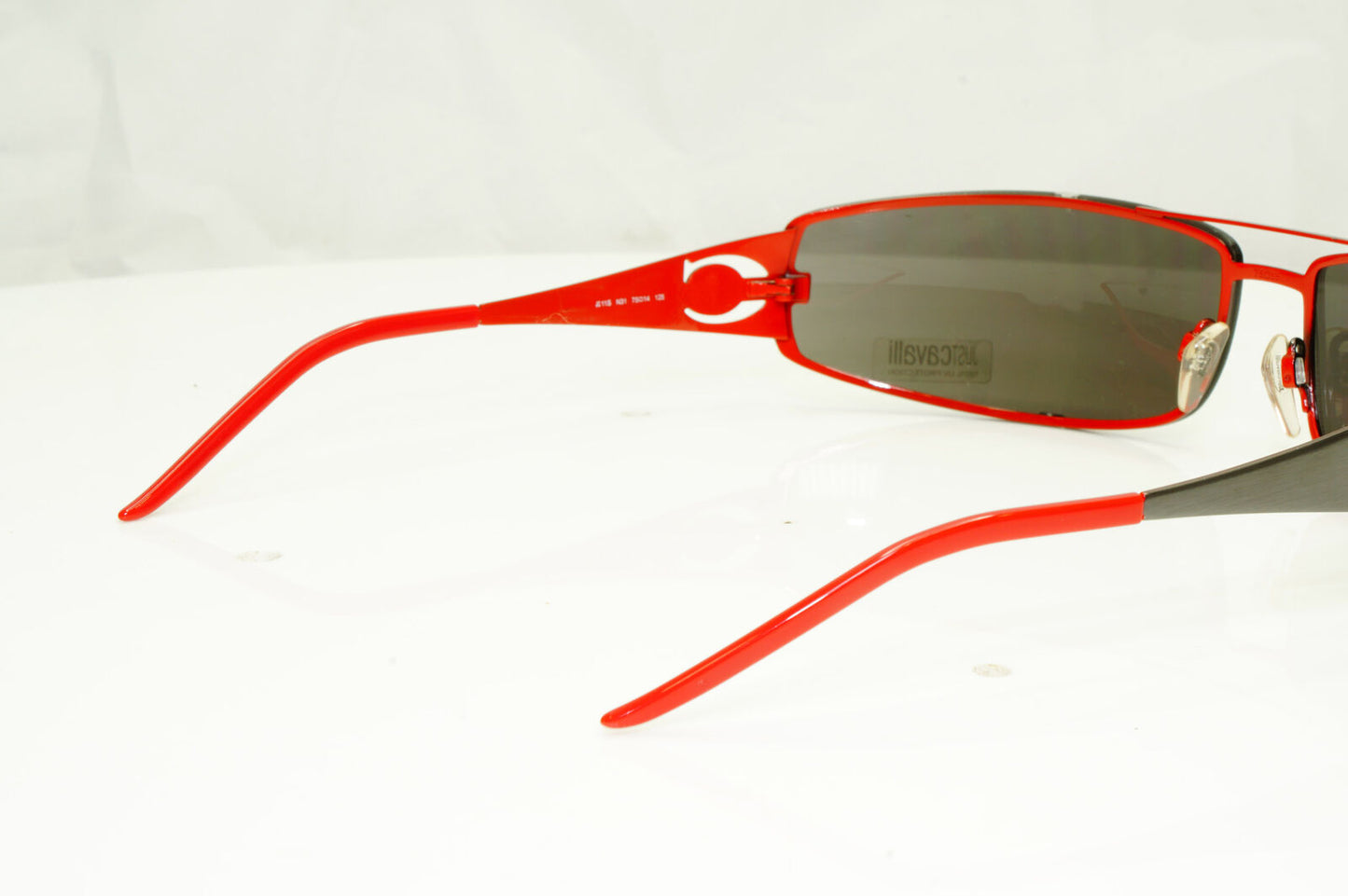 Authentic Just Cavalli Mens Womens Vintage Sunglasses Silver JC11 N31 34343