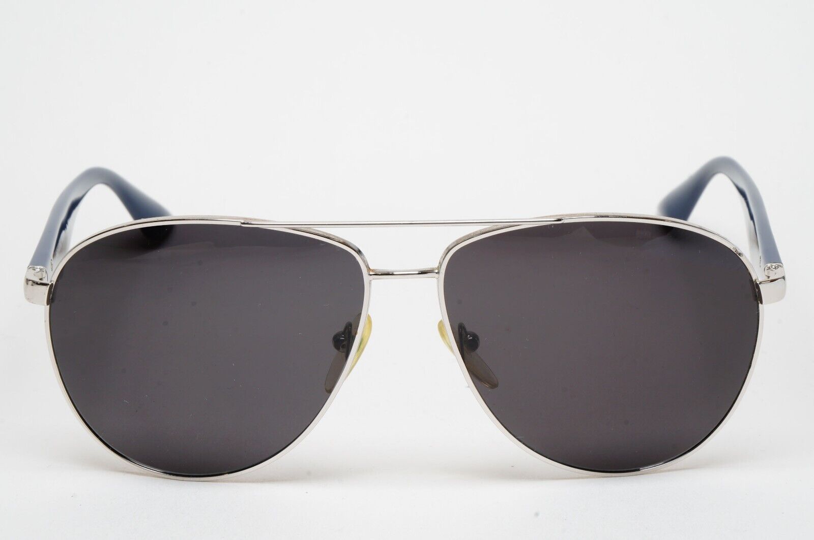 Prada Sunglasses Triangle Logo Black Blue Pilot PR53QS SPR 53Q 1BC-2H2 290125