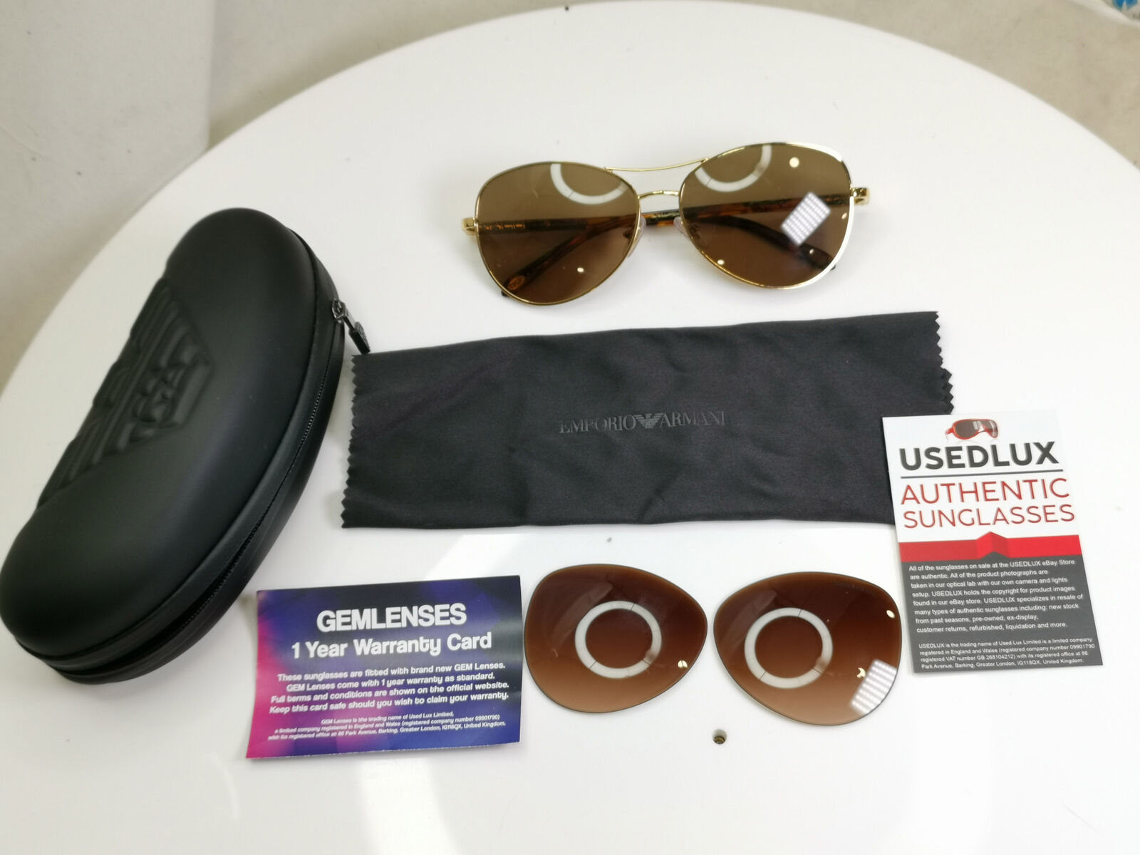 Authentic TIFFANY & CO Vintage Sunglasses Pilot LOVE TF 3041 6002/3B 29500