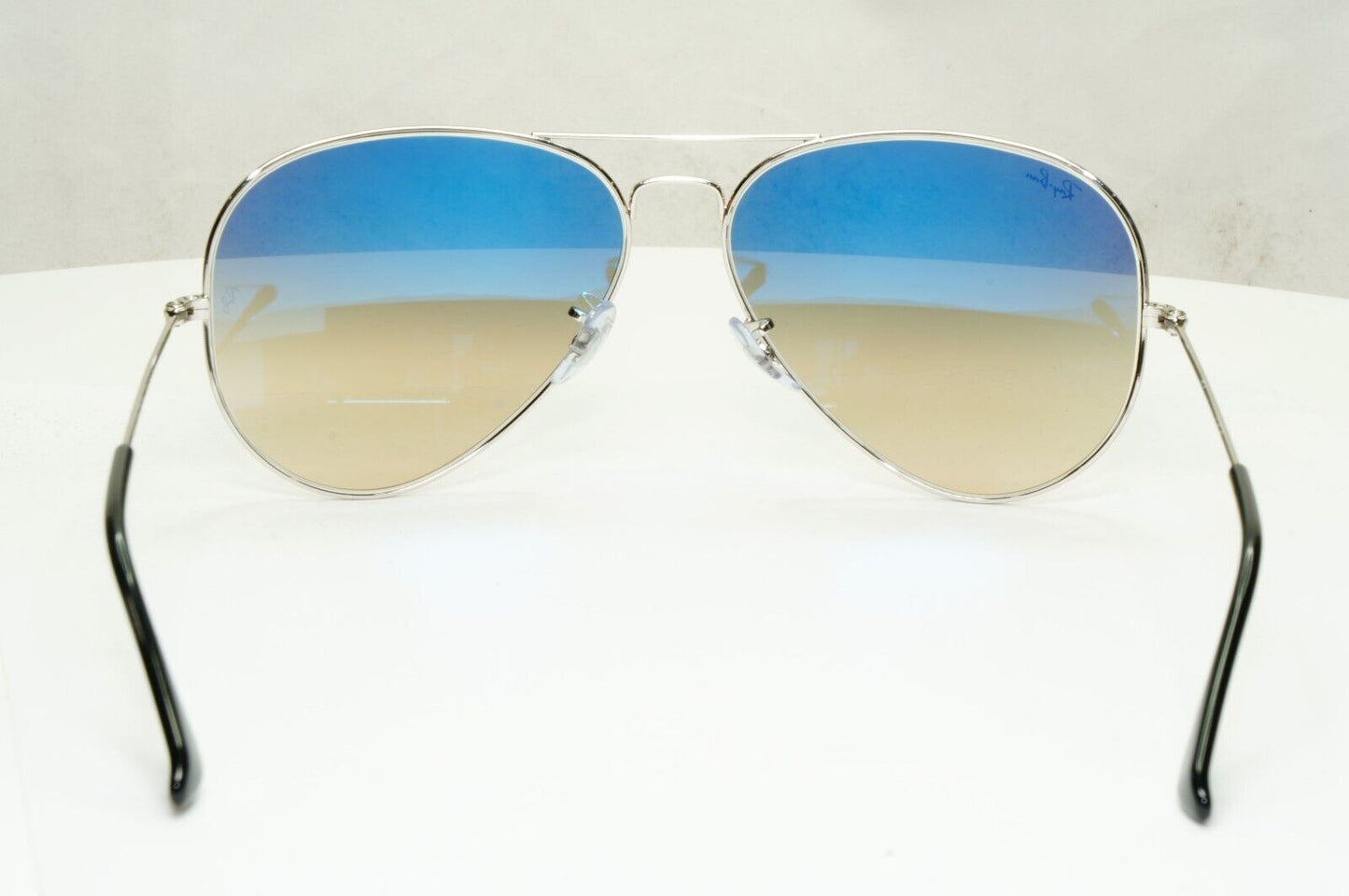 Ray-Ban Sunglasses Aviator Silver Grey Gradient Large Metal RB 3025 003/32 62mm