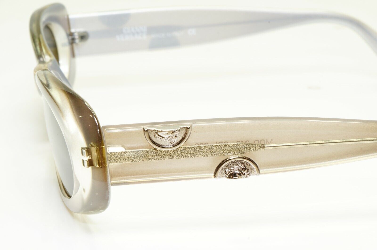 Authentic Gianni Versace 1996 Vintage Sunglasses Grey Medusa MOD 248 COL 326