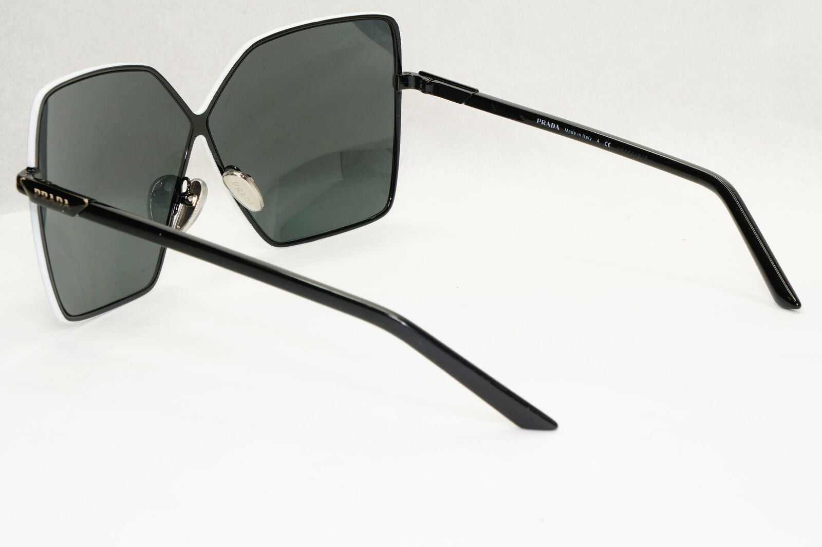 Prada Sunglasses Oversized Black Butterfly Square PR50YS SPR 50Y 1AB-5S0
