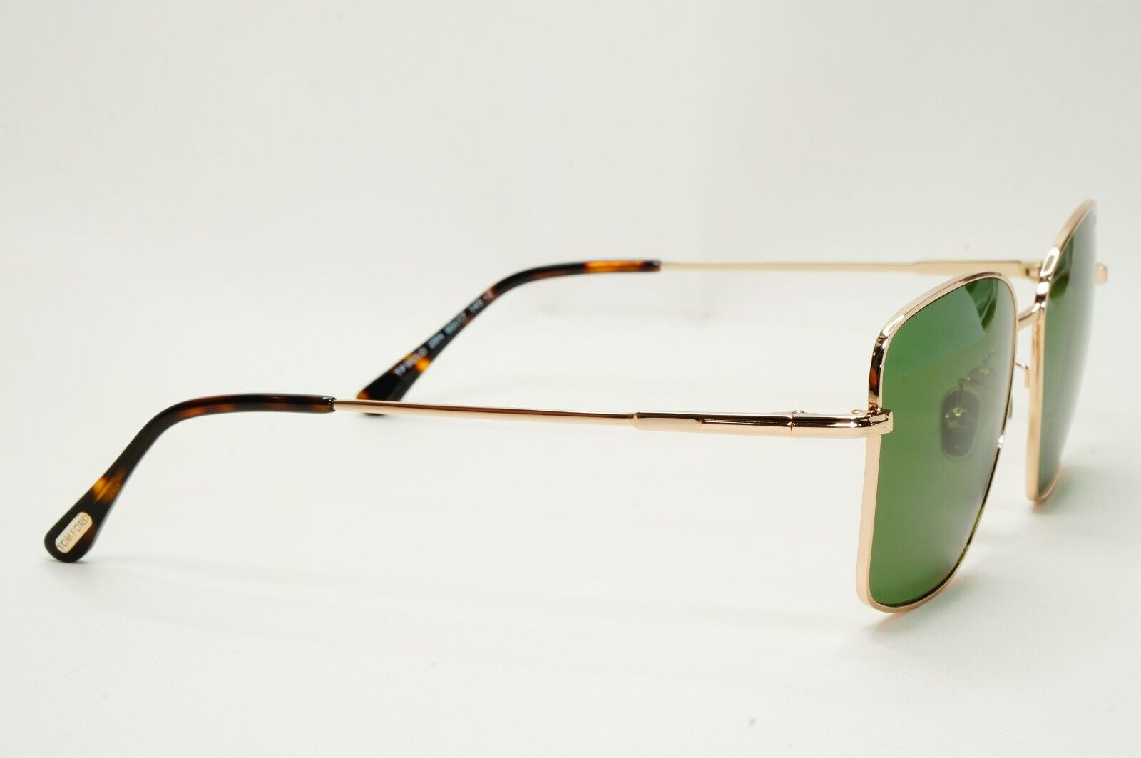 Tom Ford Sunglasses Gold Green Metal Square FT0953-D TF 953-D 28N 60mm