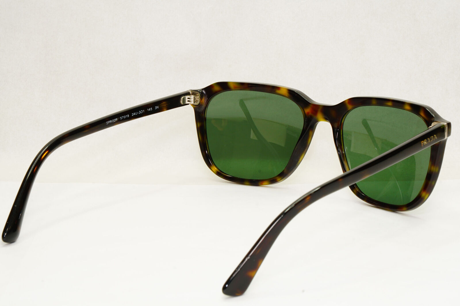 Prada Sunglasses 2015 Journal Square Brown Green PR02RS SPR 02R 2AU-3O1 141223