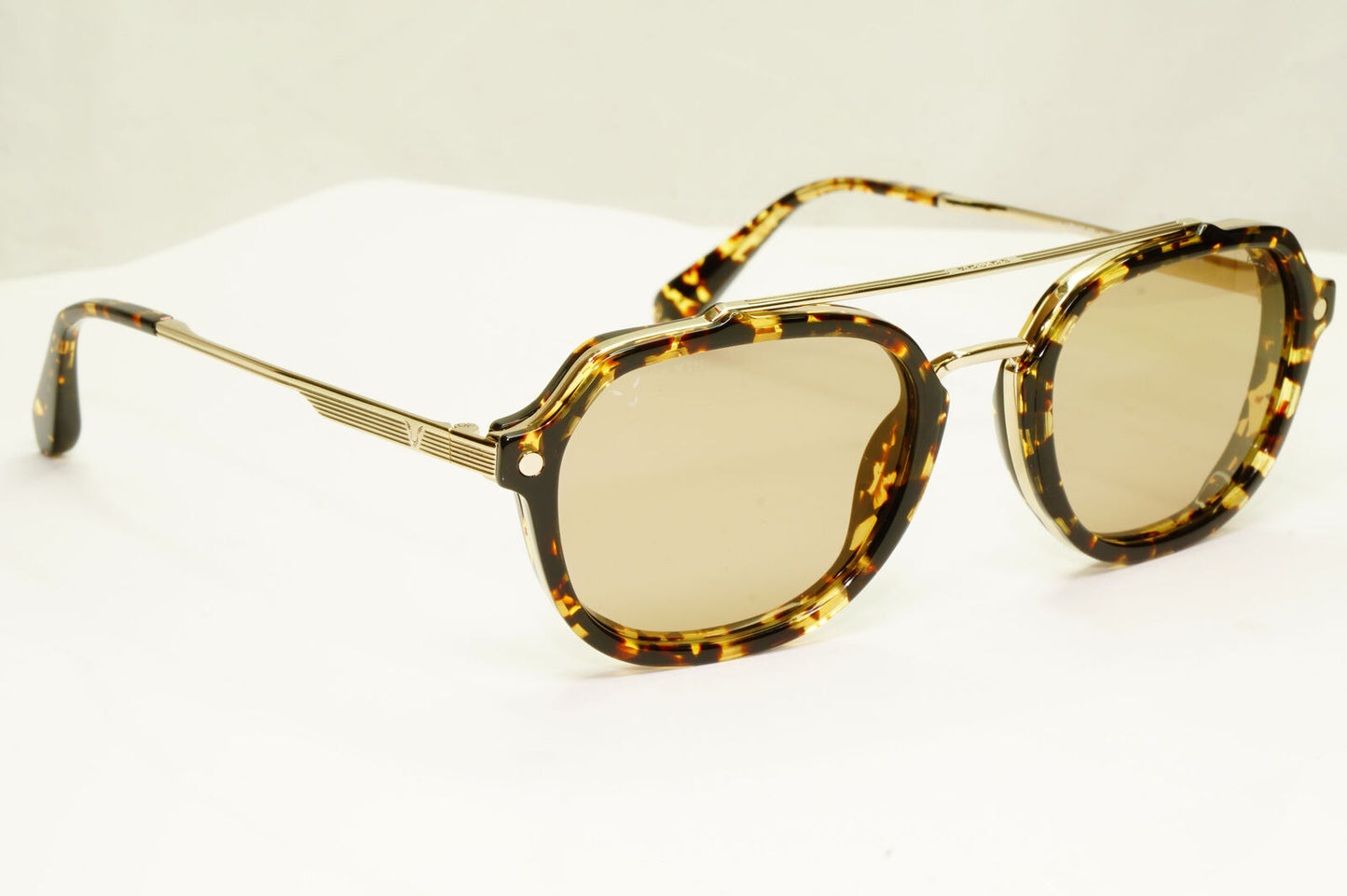 Police Lewis Hamilton F1 Sunglasses Brown Gold Marble 52mm 05 SPL A26 COL 594G
